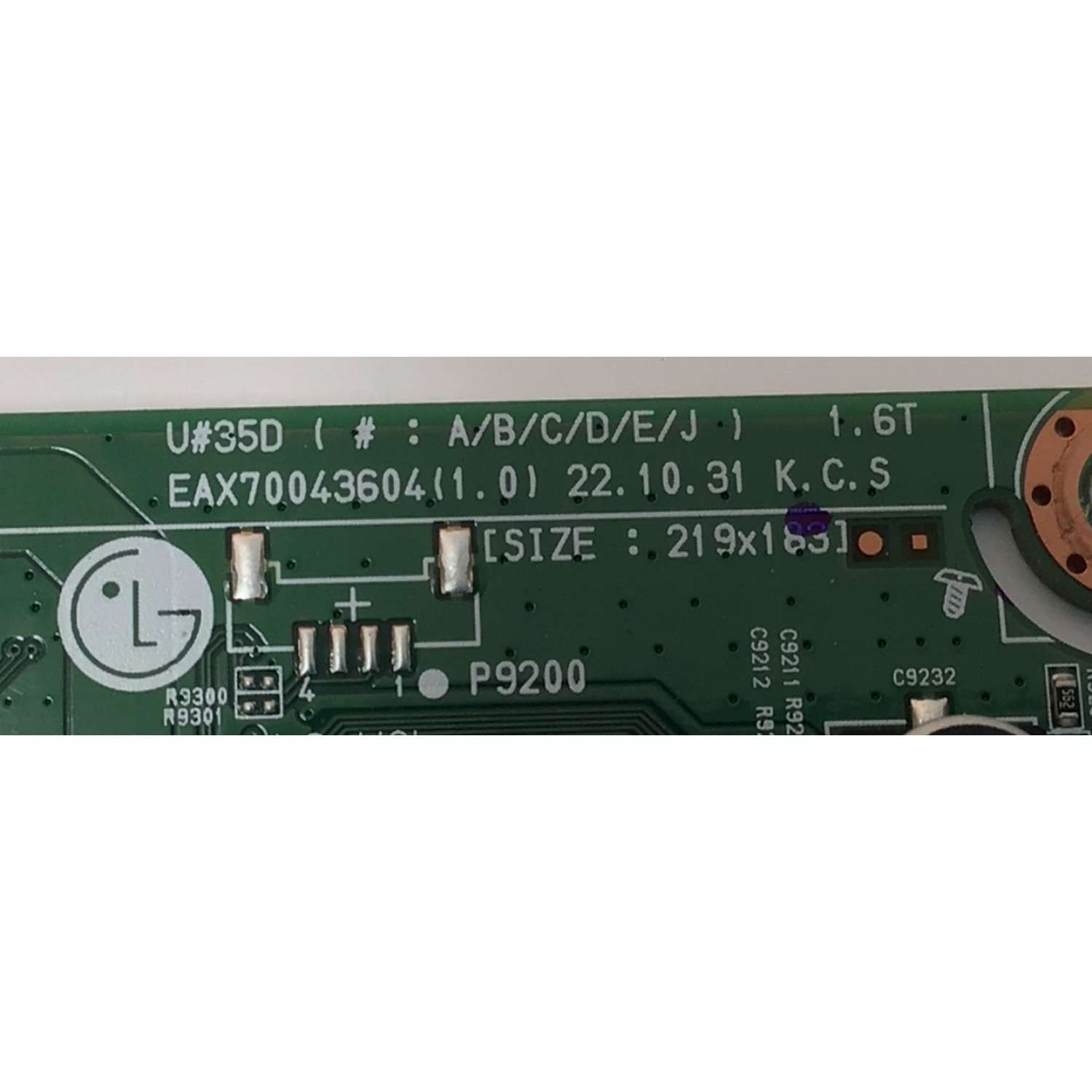 MAIN PARA TV LG 4K·UHD·HDR ((SMART TV)) / NUMERO DE PARTE EBU67317702 / EAX70043604 / EAX70043604(1.0) / 67317702 / PANEL NC430TQG-ABKHA / DISPLAY HV430QUB-F7D / MODELO 43UR8000AUA / 43UR8000AUA.BUSFLJM - Imagen 3