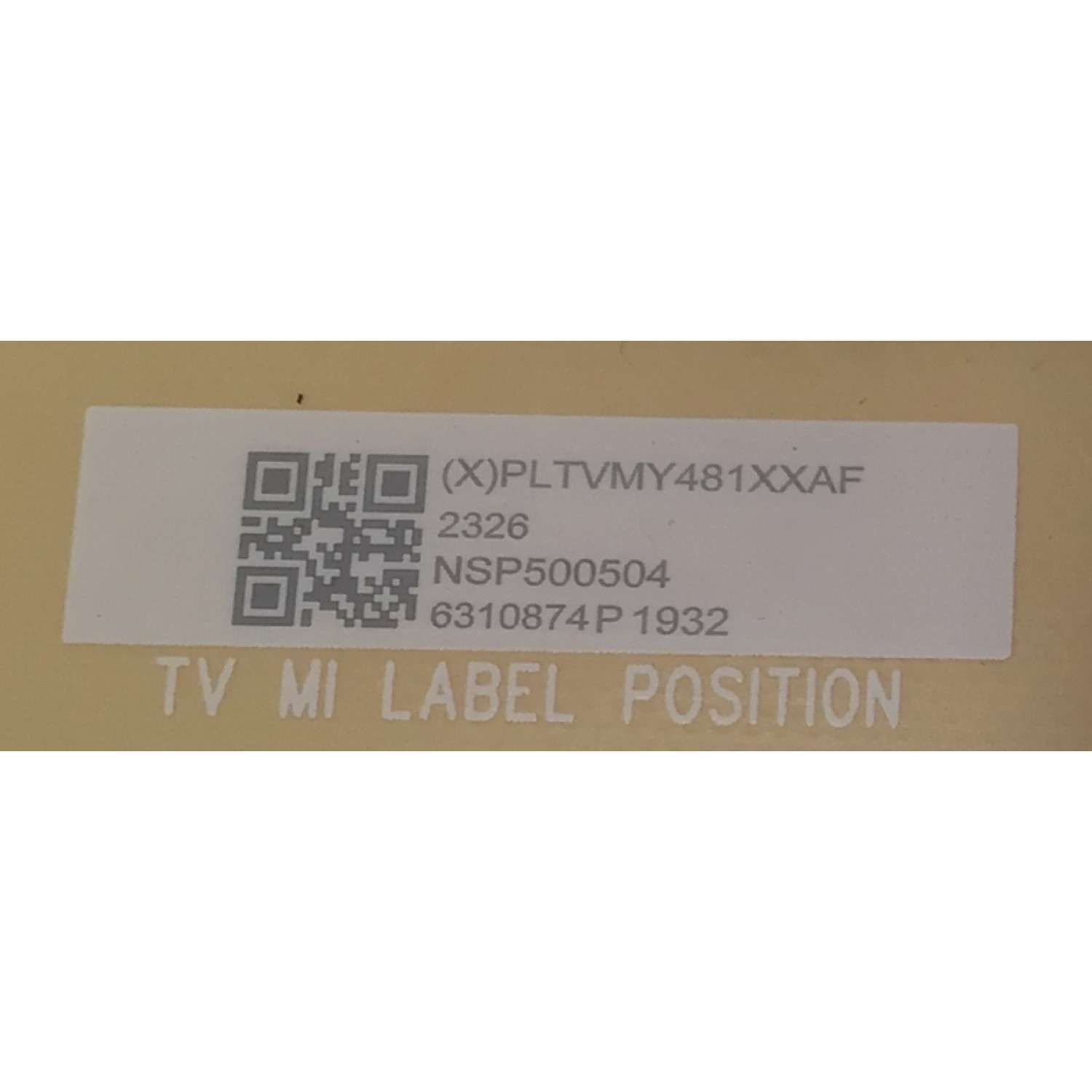FUENTE DE PODER PARA TV VIZIO / NUMERO DE PARTE PLTVMY481XXAF / 715GC283-P01-000-003M / (X)PLTVMY481XXAF / NSP500504 / 6310874P / PANEL TPT500WR-DJ7QE1.N REV:SD2AY / MODELO V505-J01 / V505-J01 LTC6E8WZ - Imagen 2