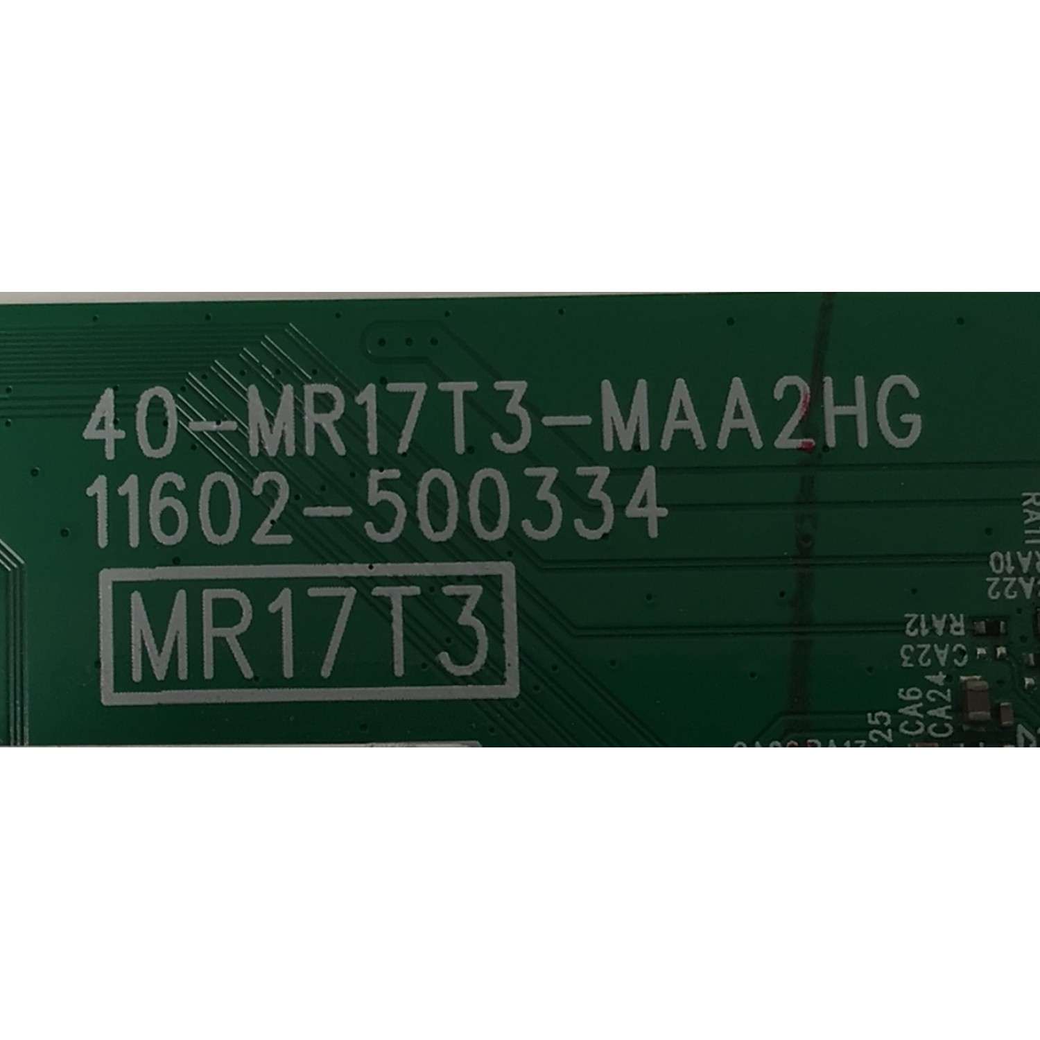 MAIN PARA TV TCL 4K·UHD·HDR ((ROKU TV)) / NUMERO DE PARTE 30800-000873 / 40-MR17T3-MAA2HG / 11602-500334 / MR17T3 / 30801-000847 / V8-MR17K01-LF / PANEL LVU430NDEL / DISPLAY ST4251D02-1 VER.2.1 / MODELO 43S431 - Imagen 2