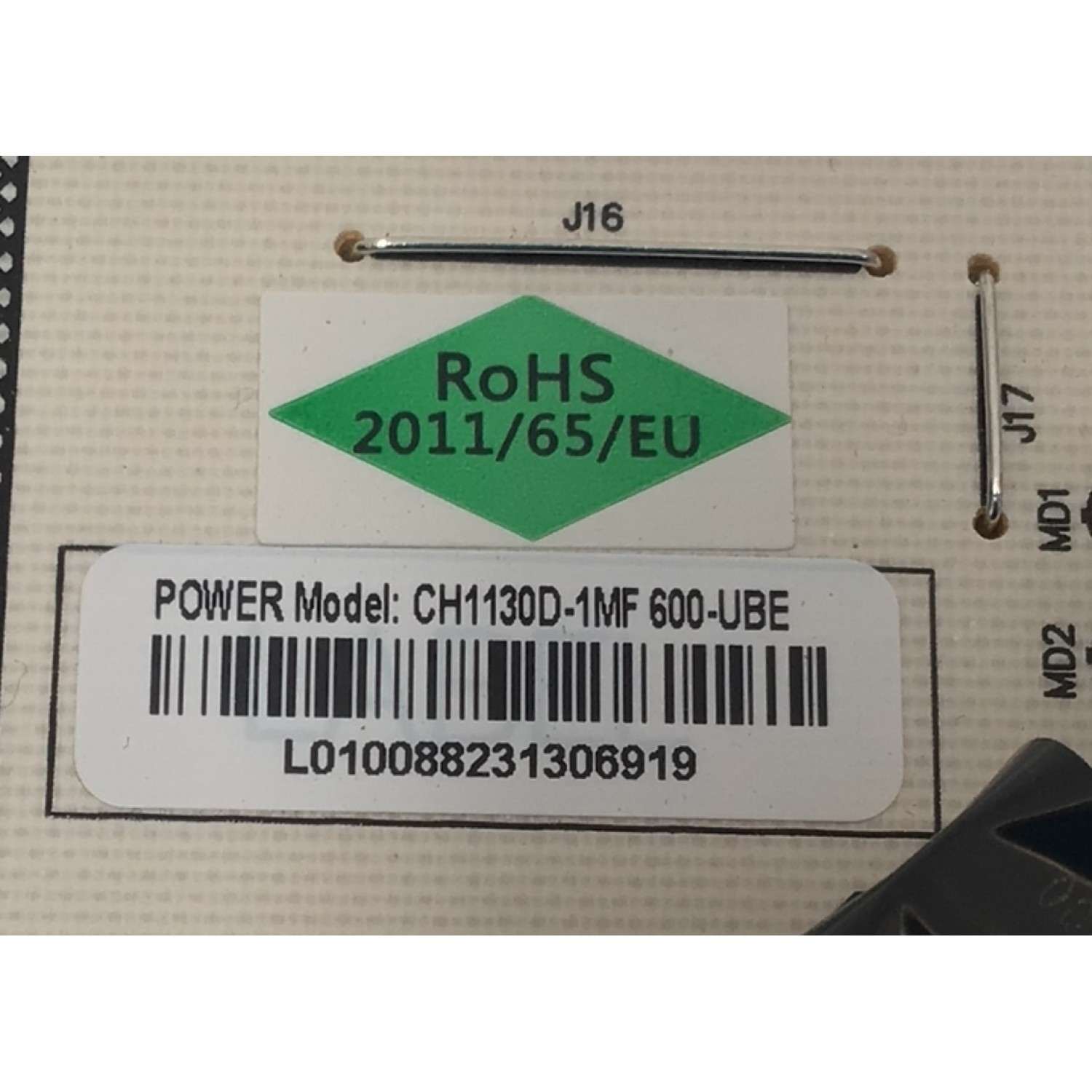 FUENTE DE PODER PARA TV RCA / NUMERO DE PARTE CH1130D-1MF / CH1130D-1MF 600-UBE / PCB:CH1130D-1MF 600-UBE / L010088231306919 / PANEL C500Y19-5C / MODELOS ARK5017ILED / ARK-5017ILED / 50PFL5756/F8 / 100097811 (50 PULGADAS) / RTRU6528-C-CA / WR50UX4210 - Imagen 2