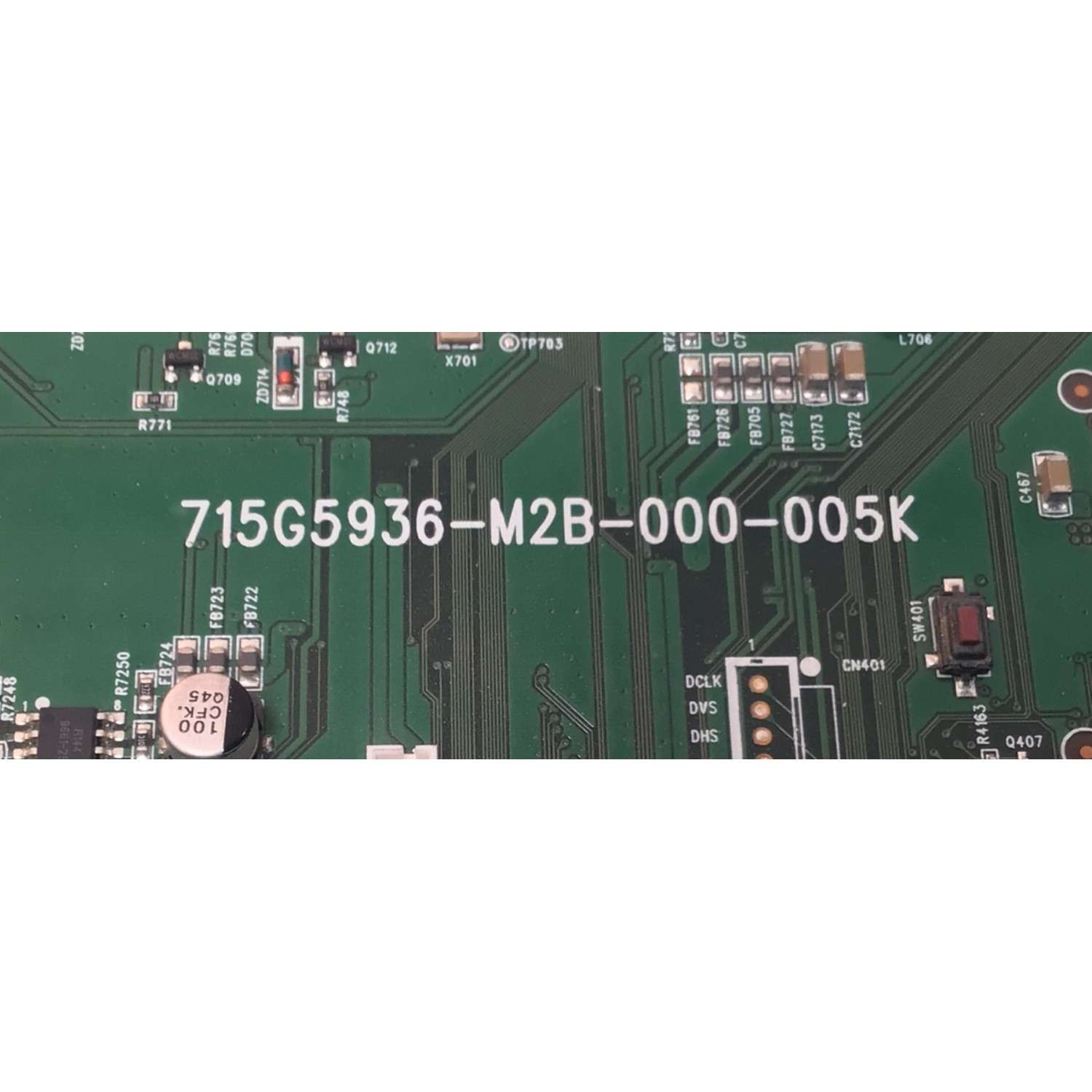 MAIN PARA TV / MONITOR COMERCIAL NEC ORIGINAL / NUMERO DE PARTE JQECB0NN078030Q / 715G5936-M2B-000-005K / (Q)JQECB0NN078030Q / MODELO X464UNS - Imagen 2