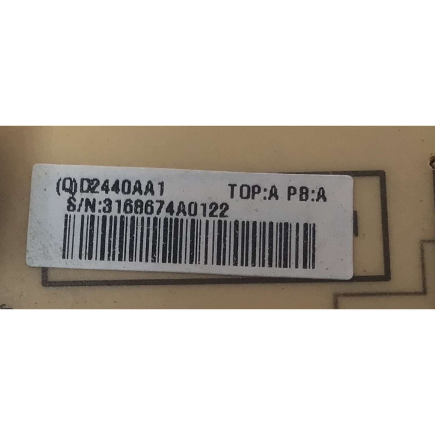 FUENTE DE PODER PARA TV NEC ORIGINAL / NUMERO DE PARTE D2440AA1 / 715G6305-P01-000-003E / (Q)D2440AA1 / MODELO X464UNS - Imagen 2