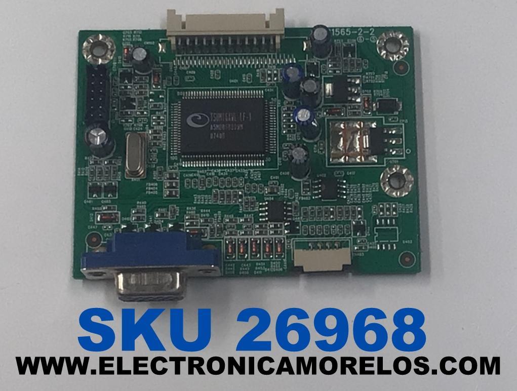 MAIN PARA MONITOR ORIGINAL / NUMERO DE PARTE 6AM9DLQ1 / 715G1565-2-2 / (T)6AM9DLQ1 REV:A00 / 1166515M0655M2C006 / MODELO E176FPc