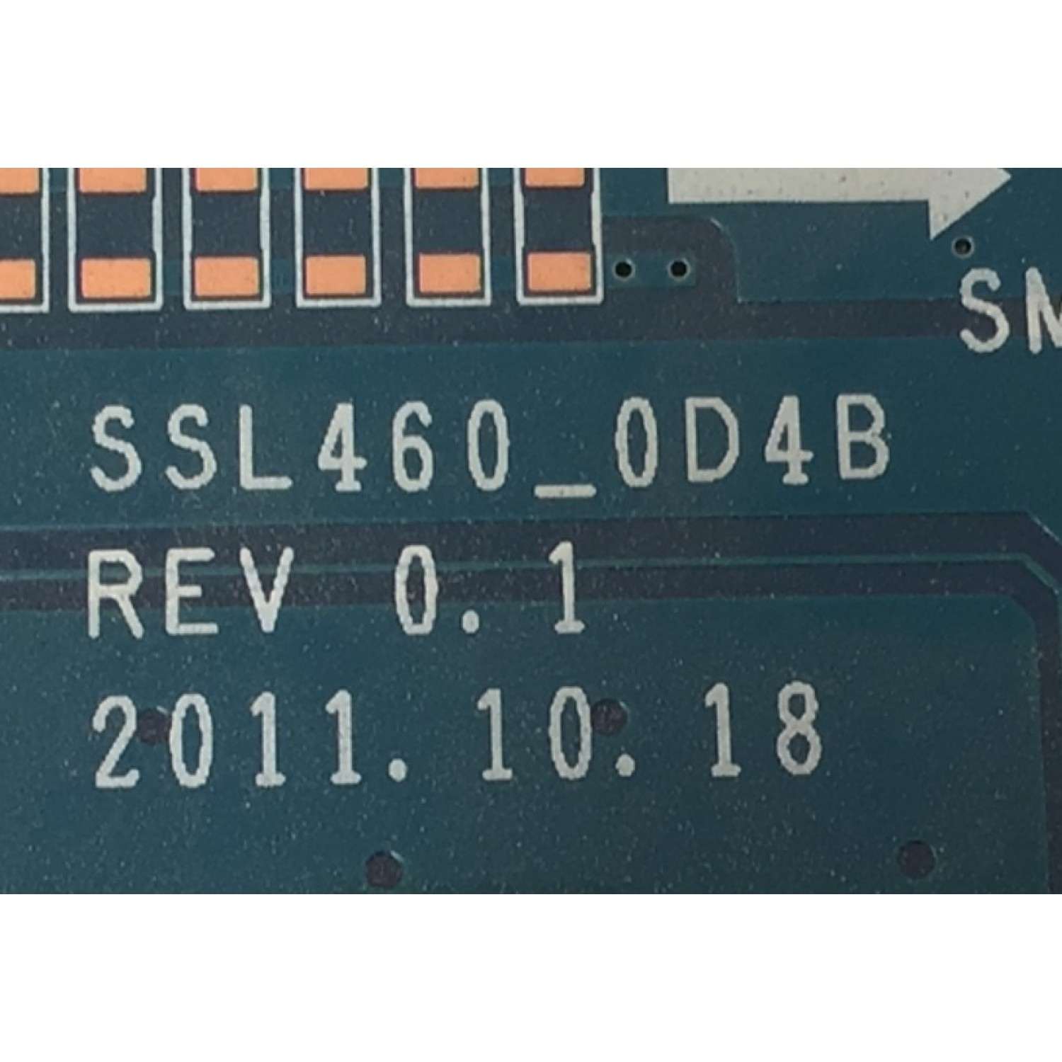 LED DRIVER PARA TV NEC ORIGINAL / NUMERO DE PARTE LJ97-00206B / SSL460_0D4B / 00206B / MODELO X464UNS - Imagen 2