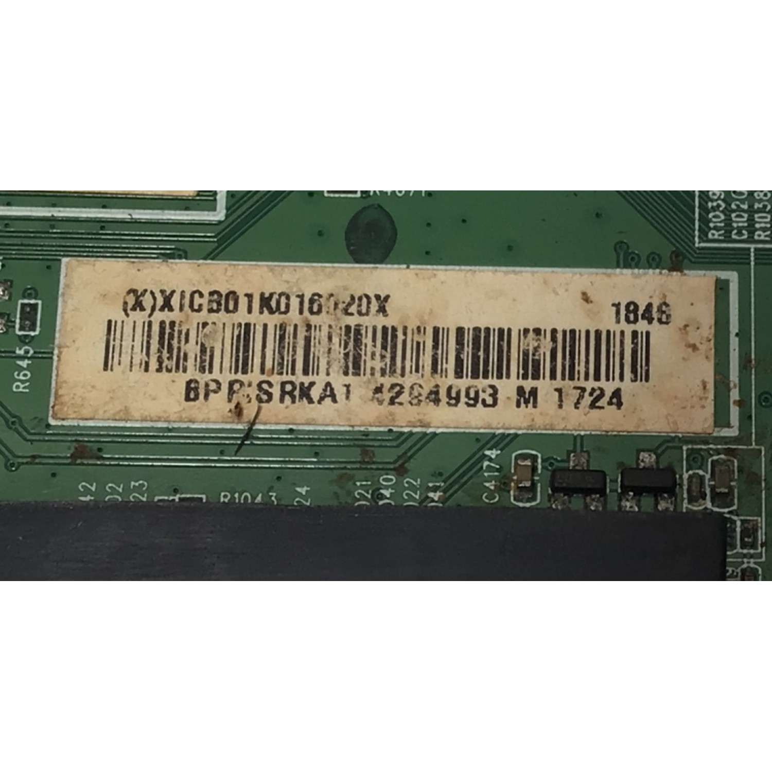 MAIN PARA TV ELEMENT ORIGINAL 4K UHD ROKU TV / NUMERO DE PARTE XICB01K016 / 715G8501-M01-B00-005T / (X)XICB01K016020X / PANEL TPT650J1-QUBN90.K / DISPLAY HV650QUB-N90 / MODELO E4SW6518RKU - Imagen 2