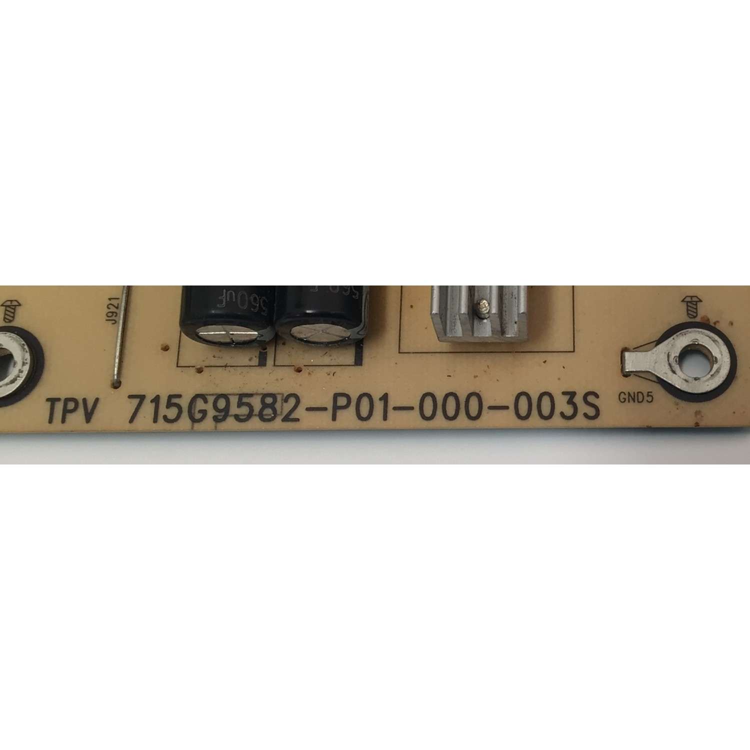 FUENTE DE PODER PARA TV ELEMENT ORIGINAL / NUMERO DE PARTE PLTVHI401KXA1 / 715G9582-P01-000-003S / (X)PLTVHI401KXA1 / TPV 715G9582-P01-000-003S / PANEL TPT650J1-QUBN90.K REV:S9840A / MODELO E4SW6518RKU - Imagen 3