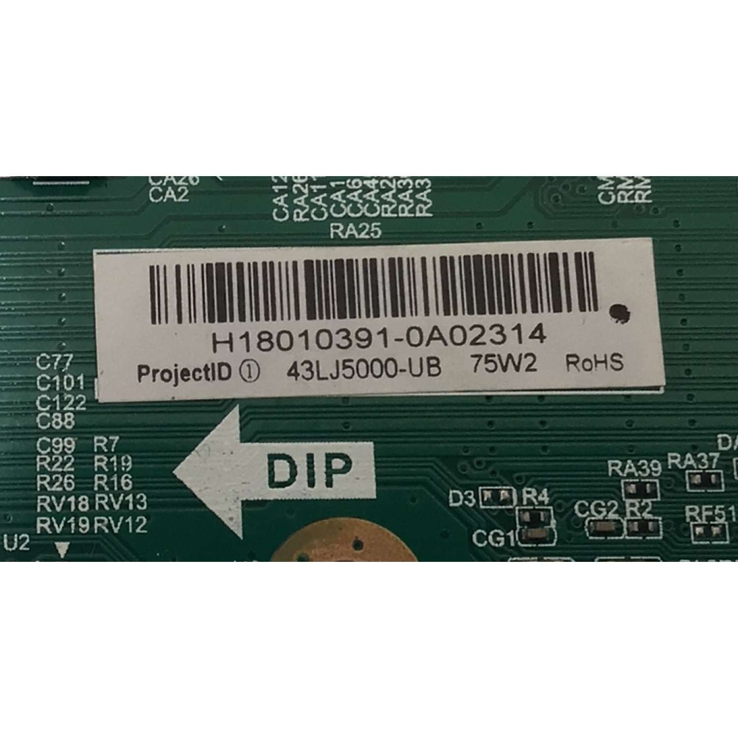 MAIN FUENTE COMBO PARA TV LG ORIGINAL / NUMERO DE PARTE 3200441758 / TP.MS3553.PB765 / 320021030416005 / 20170720_170618 / H18010391-0A02314 / PANEL BOEI430WU1 / DISPLAY HV430FHB-N10 / MODELO 43LJ5000 / 43LJ5000-UB / 43LJ5000-UB.CUSGLH - Imagen 4