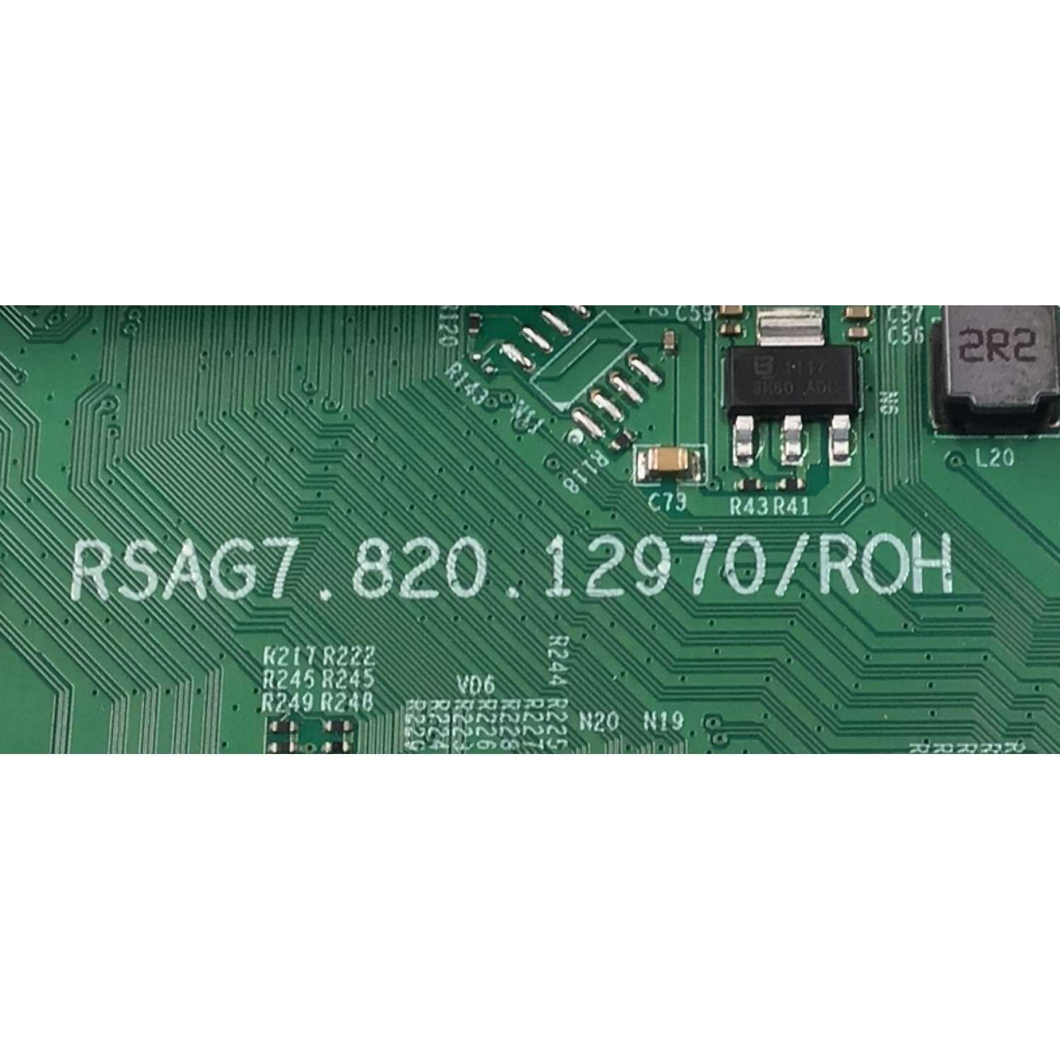 MAIN FUENTE COMBO ORIGINAL PARA TV HISENSE 4K UHD HDR VIDAA / NUMERO DE PARTE 334546 / RSAG7.820.12970/ROH / 334547 / 58A51HUV/N0206 / N232831 / PANEL HD580Y1U92-TAL2 / DISPLAY CV580U1-T01 REV:02 / MODELO 58A6KV / 58A6KV 58A51HUV - Imagen 2