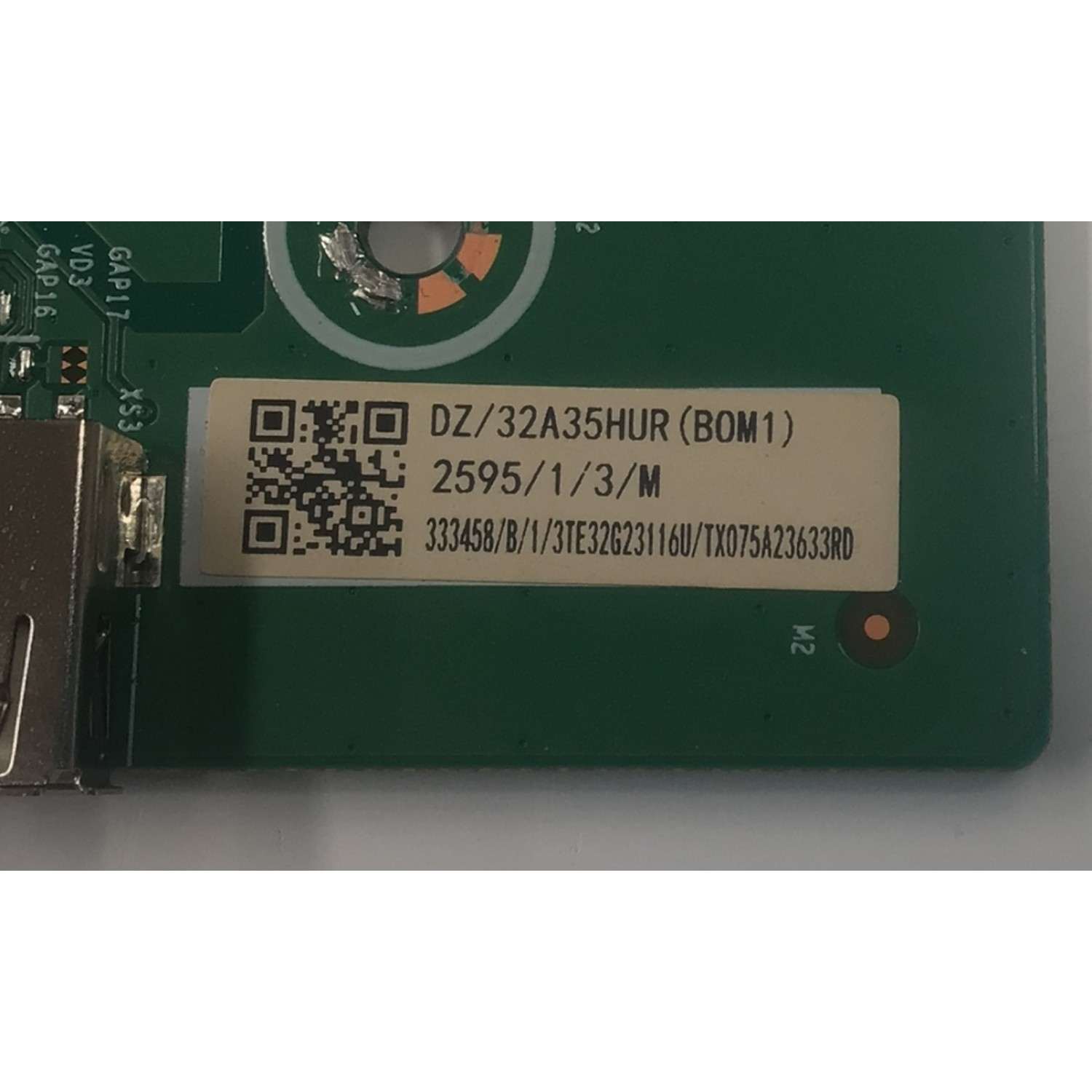 MAIN FUENTE COMBO PARA TV HISENSE ORIGINAL HD ROKU TV / NUMERO DE PARTE 333458 / RSAG7.820.13034/ROH / 32A35HUR / 3TE32G23116U / TX075A23633R0 / PANEL JHD315H71-T0L1B1 / DISPLAY HV320WHB-F56 REV.4.0 / MODELO 32H4030F4 / 32H4030F4 32A35HUR - Imagen 2