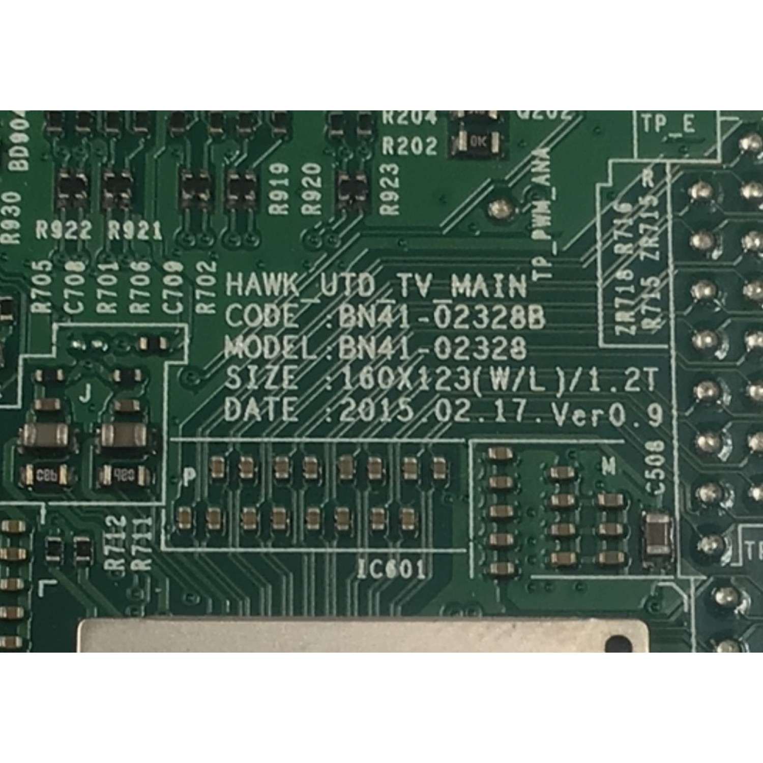 MAIN PARA TV SAMSUNG ORIGINAL / NUMERO DE PARTE BN94-09147N / BN41-02328B / BN41-02328 / BN97-10026A / BN9409147N / MODELO UN78JS9100FXZ - Imagen 4
