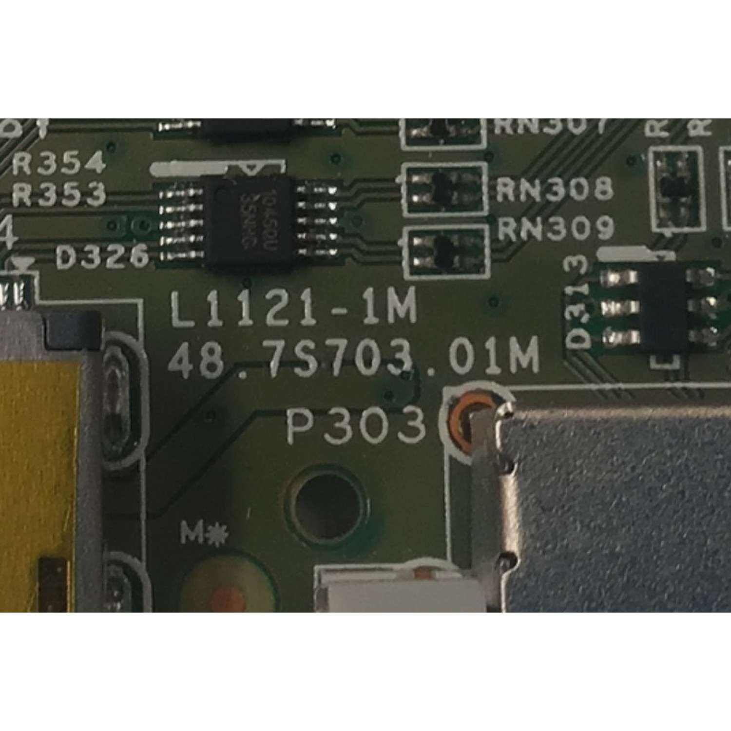 MAIN PARA MONITOR HP ORIGINAL / NUMERO DE PARTE E190I / L1121-1M / 48.7S703.01M / PANEL LM190E0A (SL)(A1) / MODELO E190I / E190I IPS DISPLAY - Imagen 2