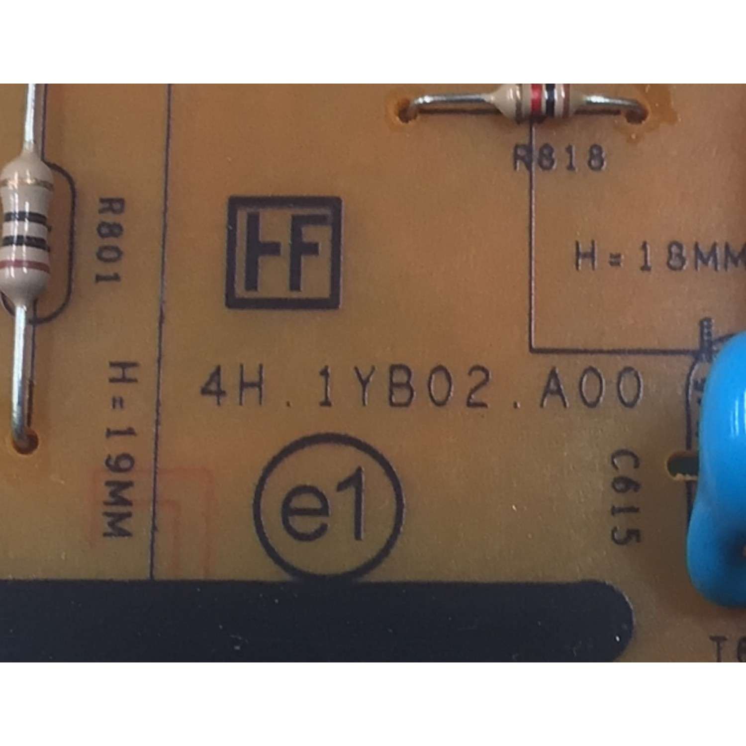 FUENTE DE PODER PARA MONITOR DELL ORIGINAL / NUMERO DE PARTE 5E1YB002003 / 4H.1YB02.A00 / 01100237 / NFATF2D / 1059768 REV:A00C / PANEL HT215F01-100 / MODELO E2213HB - Imagen 3