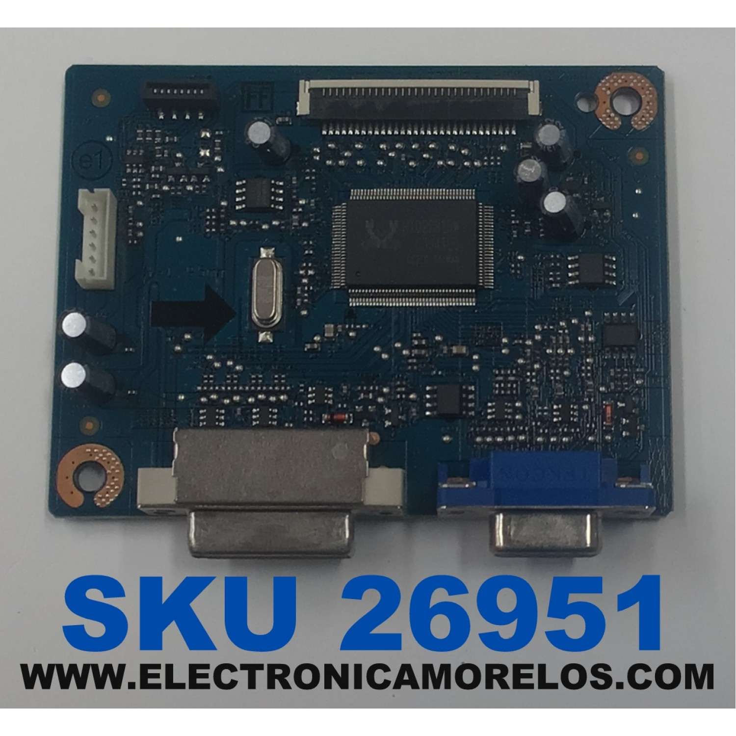MAIN PARA MONITOR DELL ORIGINAL / NUMERO DE PARTE 5E1YB01001 / 48.1YB01.A00 / 90130237 / NFGEUED / 1058542 REV:A00 E / PANEL HT215F01-100 / MODELO E2213HB