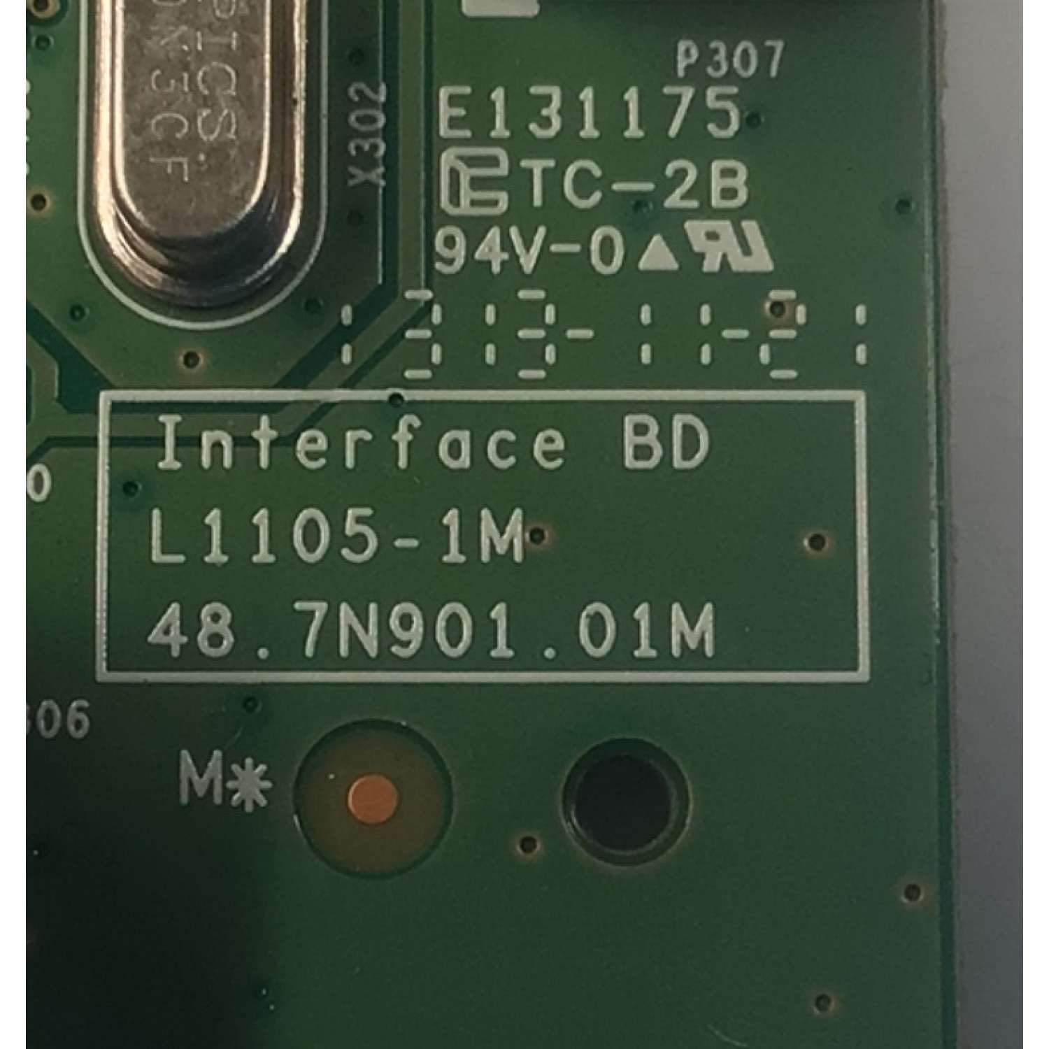 MAIN PARA MONITOR DELL ORIGINAL / NUMERO DE PARTE 22032441 / 48.7N901.01M / L1105-1M / 65.7N9Z1.010 / D311I07214 / PANEL LM230WF5 (TL)(F4) / MODELO P2312HT - Imagen 2