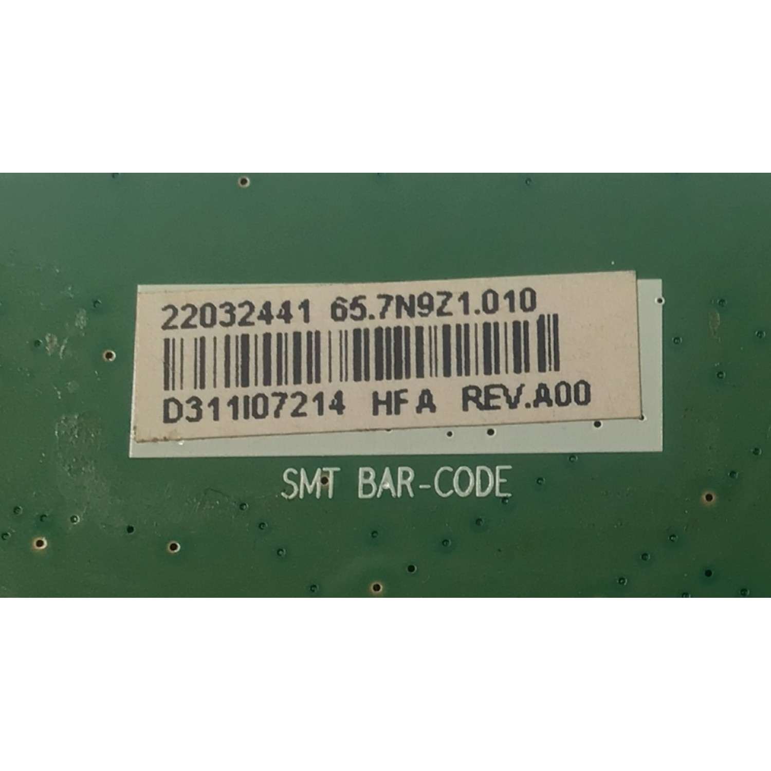 MAIN PARA MONITOR DELL ORIGINAL / NUMERO DE PARTE 22032441 / 48.7N901.01M / L1105-1M / 65.7N9Z1.010 / D311I07214 / PANEL LM230WF5 (TL)(F4) / MODELO P2312HT - Imagen 3