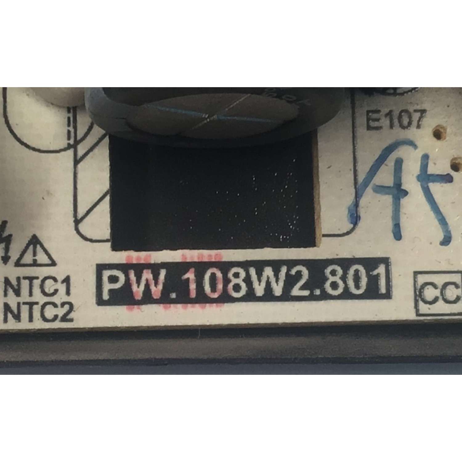 FUENTE DE PODER PARA TV SEIKI ORIGINAL / NUMERO DE PARTE 34018762 / PW.108W2.801 / KR17-0215ZJ / A18010115-0P02707 / PANEL LSC490FN02-H03 / MODELO SC-49UK700N - Imagen 3