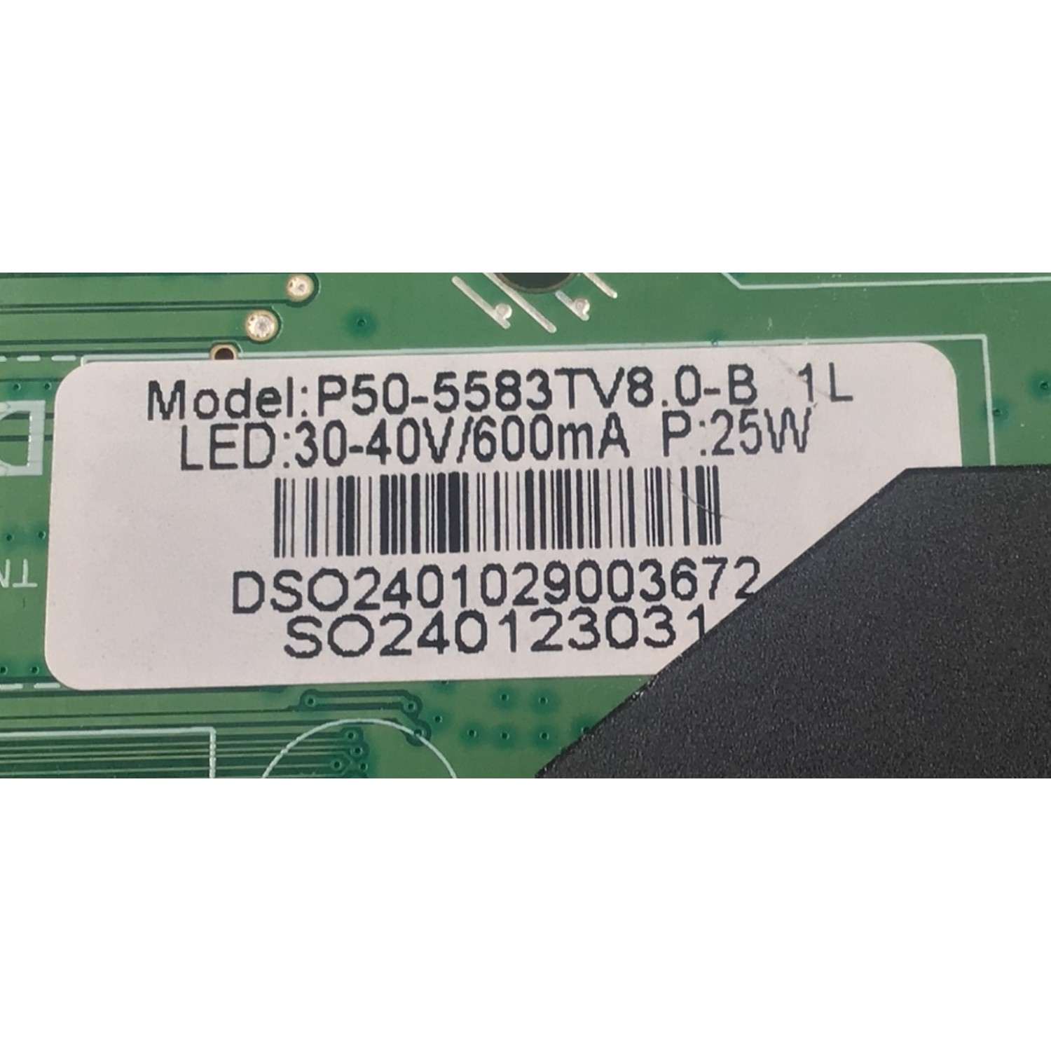 MAIN FUENTE COMBO PARA TV VIZIO ORIGINAL / NUMERO DE PARTE 260104035020 / P50-5583TV8.0 / 1000166894 / 1110-4000184 / P50-5583TV8.0-B / 240313-D03788 / PANEL HK315WLEDM-JH1VH / DISPLAY PT320AT04-2 VER.1.1 / MODELO VHD32M-0807 / VHD32M-08047 - Imagen 4