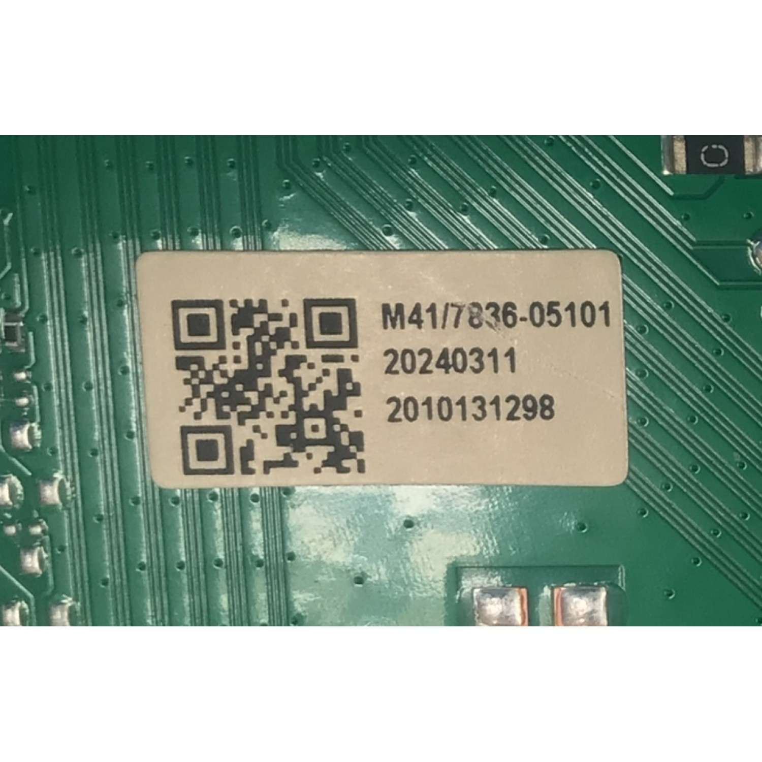 T-CON PARA TV ONN ORIGINAL / NUMERO DE PARTE 513C55B0M41 / TV55B0-ZC26-01(A) / 303C55B0231 / 20240311 / 2010131298 / M41/7836-05101 / PANEL ST4951D01-1 (V2.2) / DISPLAY ST4951D01-1 VER.2.2 / MODELO 100012585 50" - Imagen 3