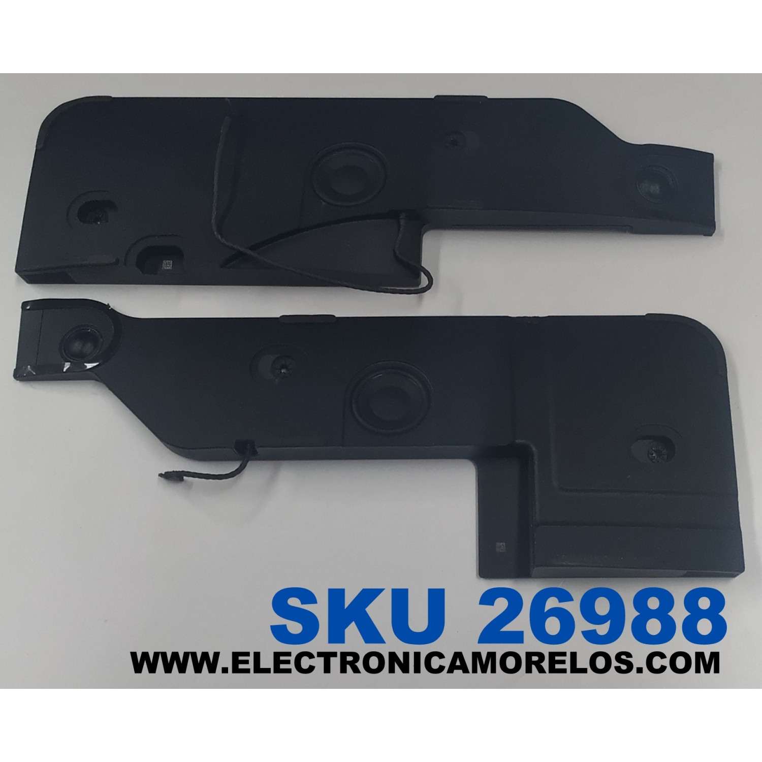 KIT DE BOCINAS PARA COMPUTADORA APPLE IMAC ORIGINAL 2 PIEZAS / NUMERO DE PARTE ADP-300AF T / XU100150-13002 / 02-6712-6700 / 2949012602 / MODELO A1419 27 PULGADAS