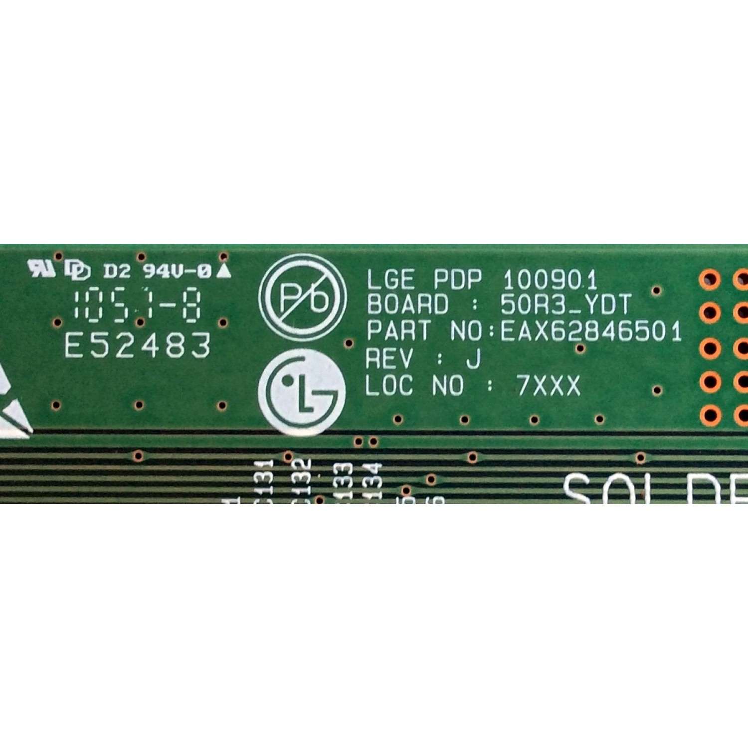 MAIN PARA TV AIVOL / NUMERO DE PARTE AET50320FN / ST3393LU-A9H / 10105000751 / 1601-14010060 / DISPLAY V500HJ1-PE8 / MODELO AET50320FN - Imagen 2