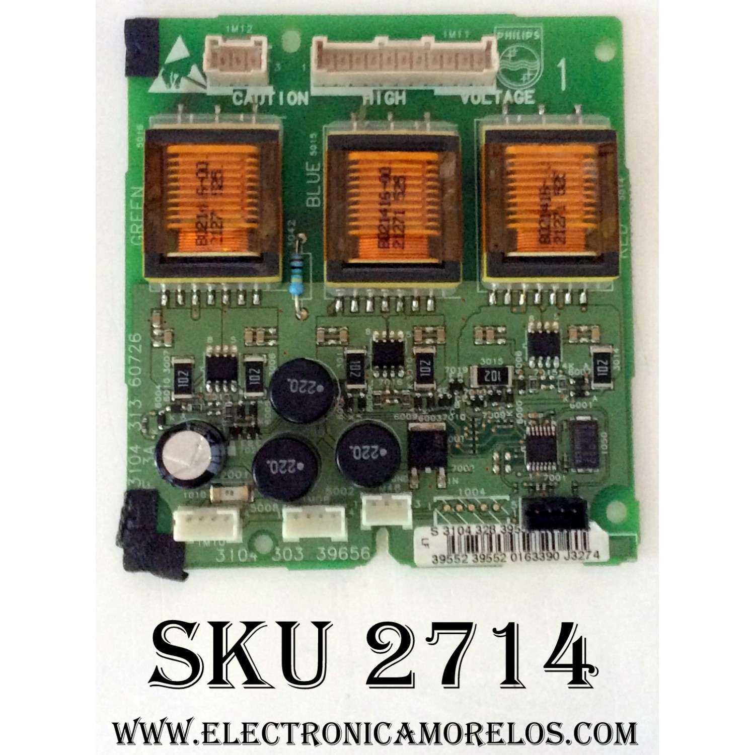 FUENTE / BACKLIGTH / PHILIPS 310432839552 / 310430339656 / 310431360726 / PANEL S50HW-XB03 / MODELOS 32PF9967D/10 42PF7320A/37 / 42PF9630A/37 / 42PF9730A/37 / 42PF9830A/37 / 42PF9967D/10 / 50PF9630A/37 / 50PF9830A/37