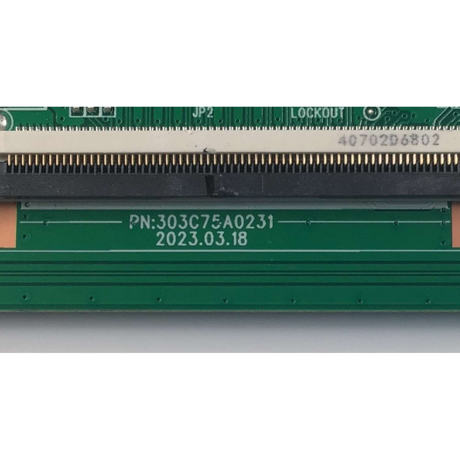 T-CON PARA TV ONN ORIGINAL / NUMERO DE PARTE 513C75A0M22 / TV75A0-ZC26-01(A) / 303C75A0231 / M22/0901-01715 / 20240717 / 2130006285 / DISPLAY JR745R3HA4K / BN96-51821A / MODELO 100044717 75" - Imagen 4