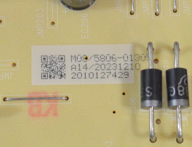 FUENTE DE PODER PARA TV ONN ORIGINAL / NUMERO DE PARTE 514C6507M08 / TV6507-ZC02-01 / E021M716-B1 / M08/5806-01305 / 20231210 / 2010127429 / DISPLAY JE695R3HD2L / MODELO 100012588 70" - Imagen 2