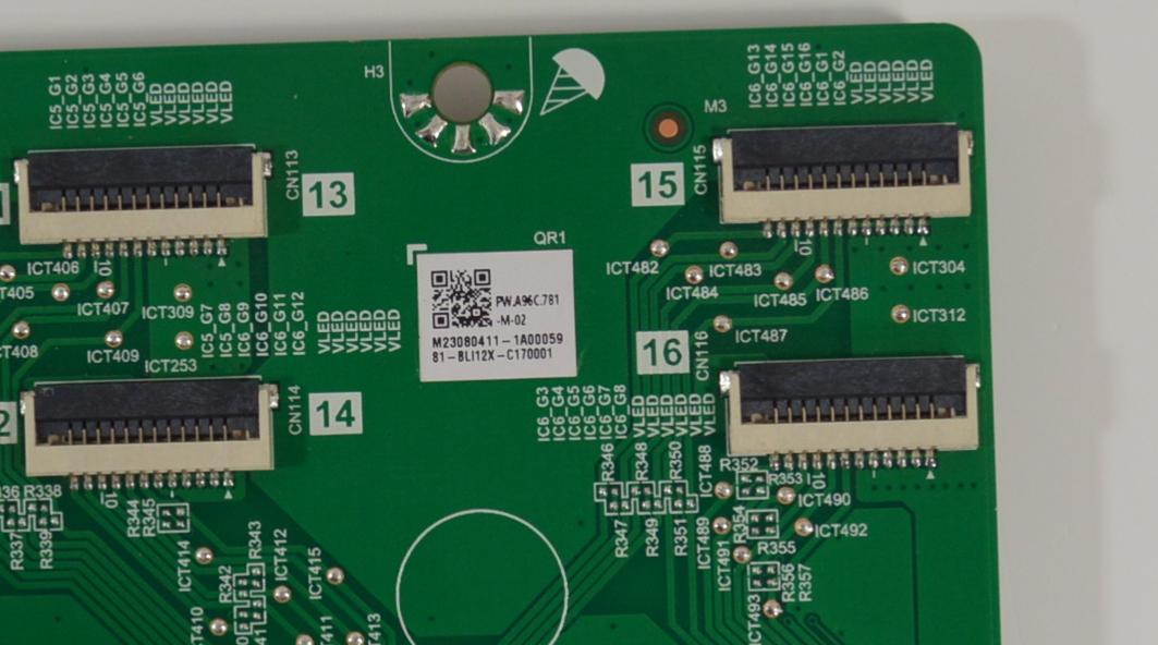 LED DRIVER ORIGINAL NUEVA PARA TV AMAZON FIRE TV / NUMERO DE PARTE 81-BLI12X-C170001 / PW.A96C.781 / PW.A96C.781-M-02 / P2RK33763A0 / E465853 / M23080411 / MODELO QL65F601M - Imagen 3