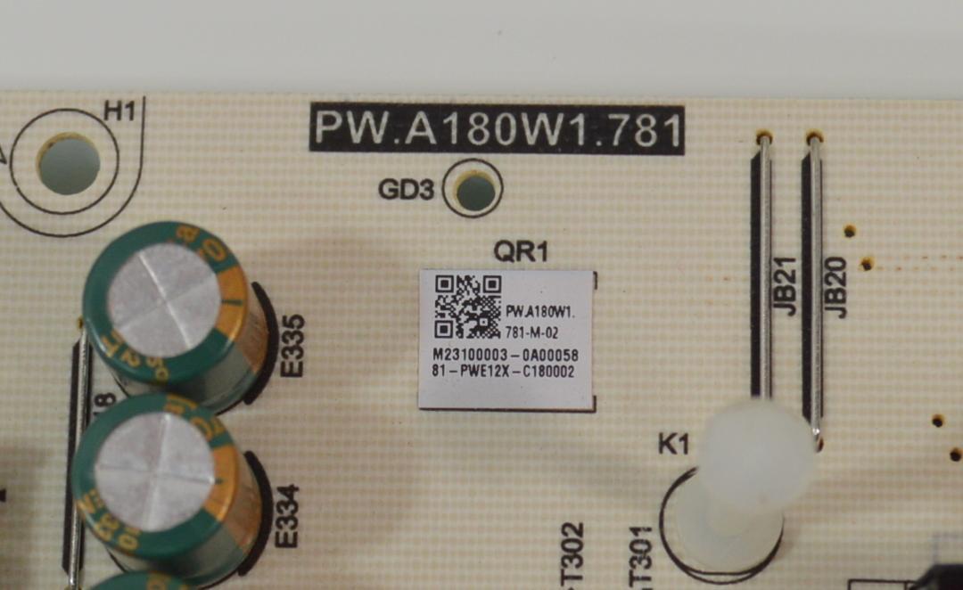 FUENTE DE PODER ORIGINAL NUEVA PARA TV AMAZON OMNI SERIES / NUMERO DE PARTE 81-PWE12X-C180002 / PW.A180W1.781 / PW.A180W1.781-M-02 / E173873 / PW.A180W1 781-M-02 / MODELO QL55F601A - Imagen 2