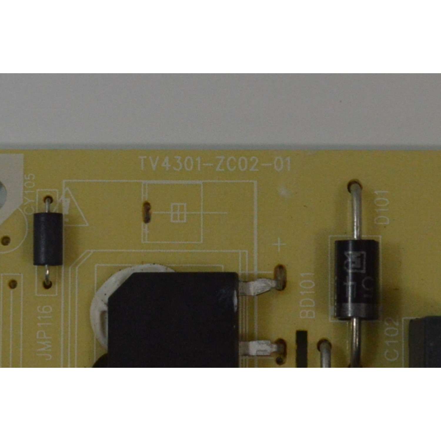 FUENTE DE PODER PARA TV ONN ORIGINAL / NUEMRO DE PARTE C14C4301M02A / TV4301-ZC02-01 / E021M589-B1 / 2130003668 / M02A/1136-02909 / 20220429 / DISPLAY HF500QUB-F20 / MODELO 100133204 50" - Imagen 3