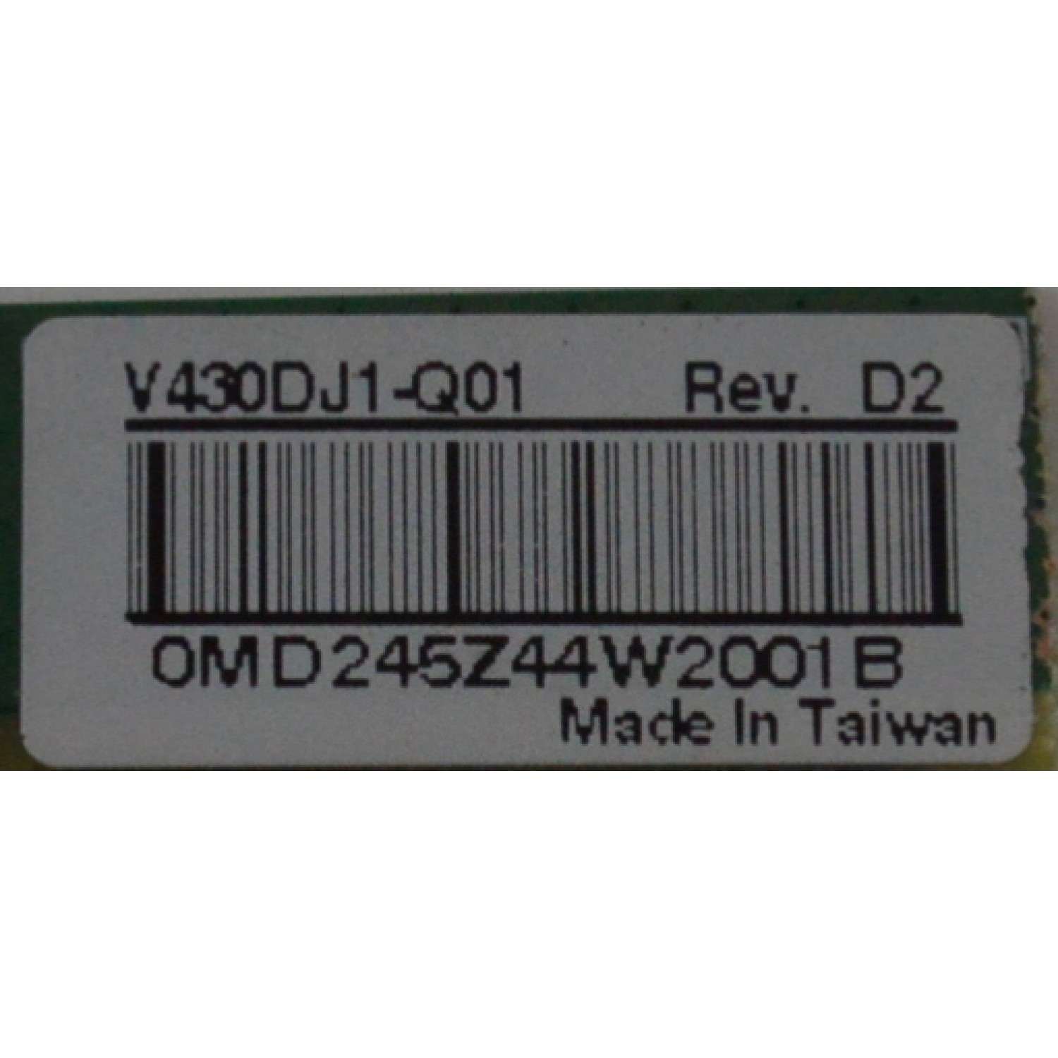 MAIN PARA TV ONN ORIGINAL 4K UHD HDR ROKU TV/ NUMERO DE PARTE 515CT9640M05 / AMT9640-ZC01-01 / M05/7689-03724 / 20240505 / 2010134320 / DISPLAY V430DJ1-Q01 REV.D2 / MODELO 100012584 43" - Imagen 3