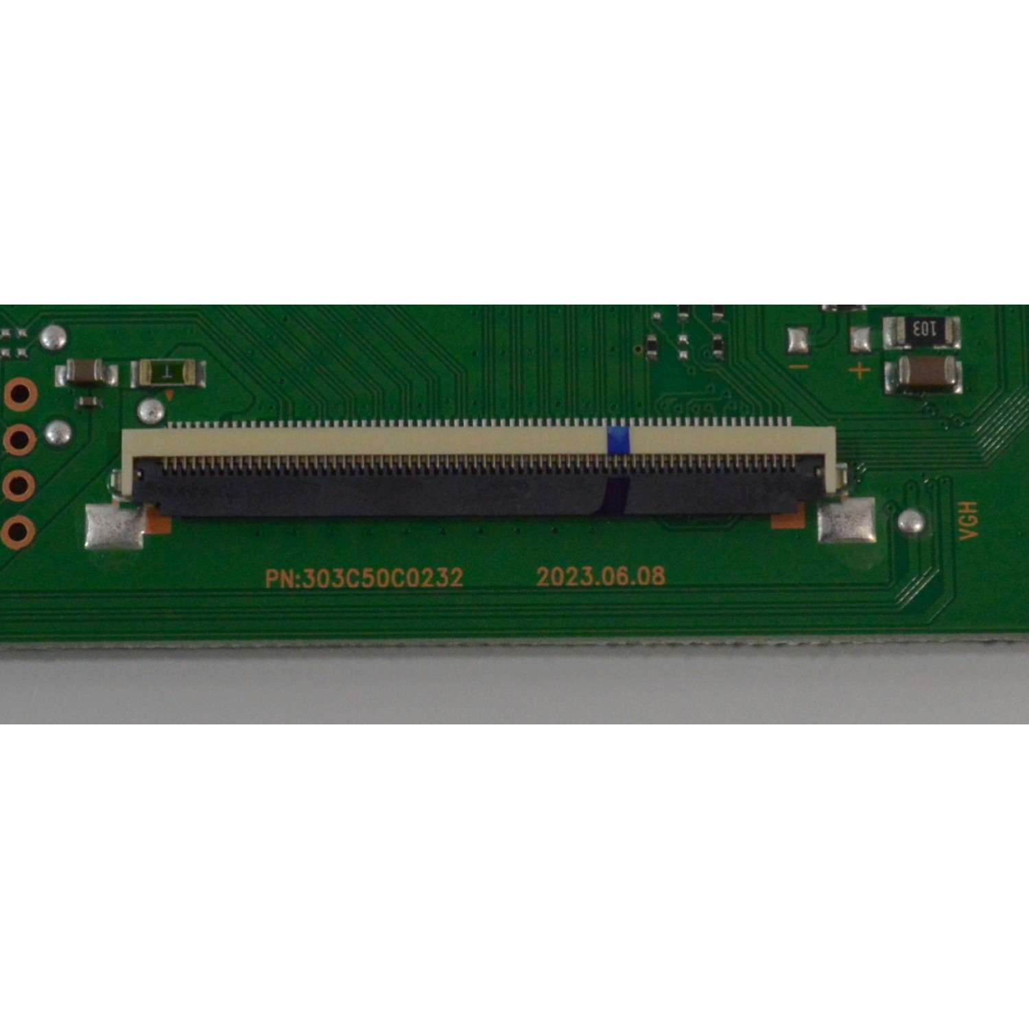 T-CON PARA TV ONN ORIGINAL / NUMERO DE PARTE 513C50C0M21 / 303C50C0232 / TV50C0-ZC26-01 / TV50C0-ZC26-01(B) / M21/7686-03189 / 20240509 / 2010134320 / 2023.06.08 / 20230608 / DISPLAY V430DJ1-Q01 REV.D2 / MODELO 100012584 43" - Imagen 4