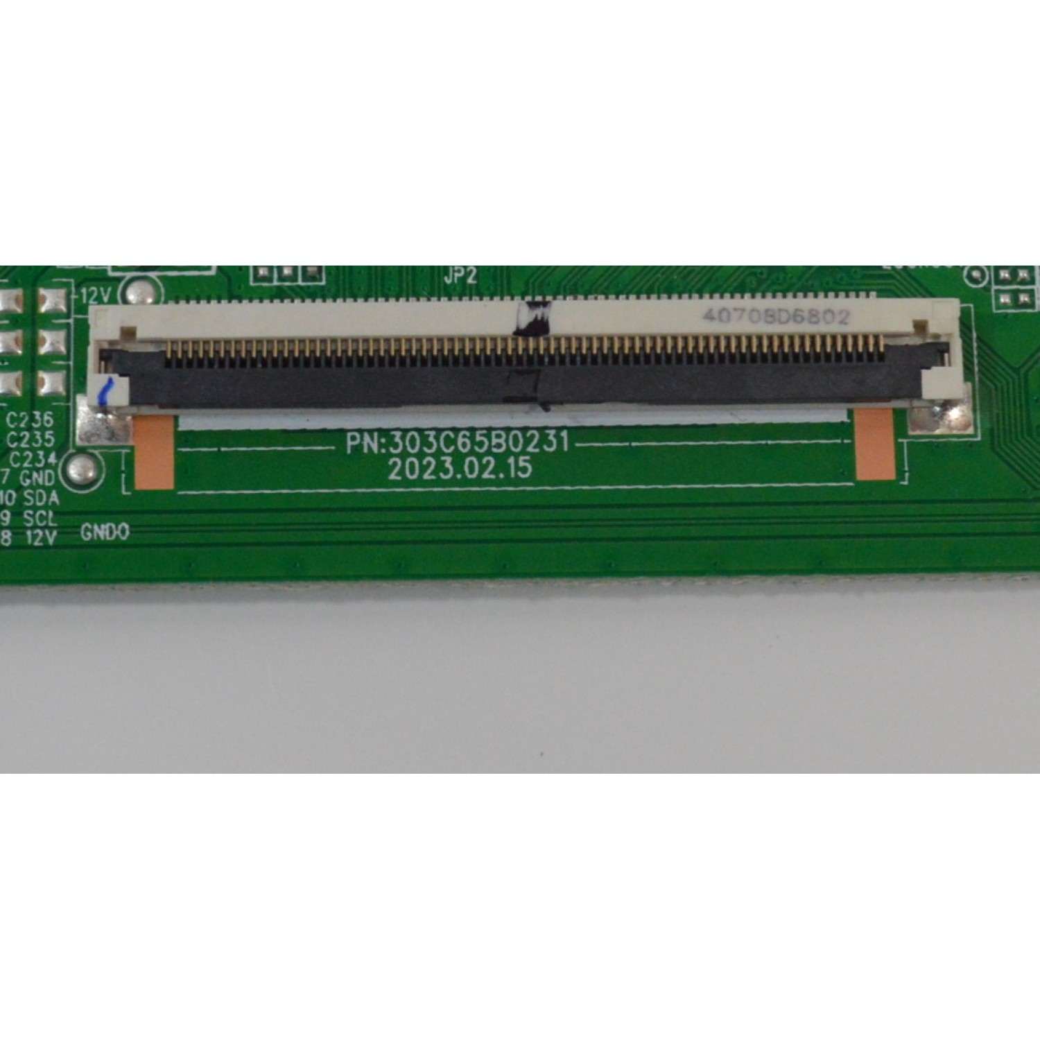 T-CON ORIGINAL PARA TV ONN / VIZIO / NUMERO DE PARTE TV65B0-ZC26-01 /  513C65B0M06 / TV65B0-ZC26-01(A) / M06/9749-02549 / 20240726 / 2130006409 / DISPLAY JR645R3HA3L / MODELO 100012587 65"  / V4K65M-0810 - Imagen 2