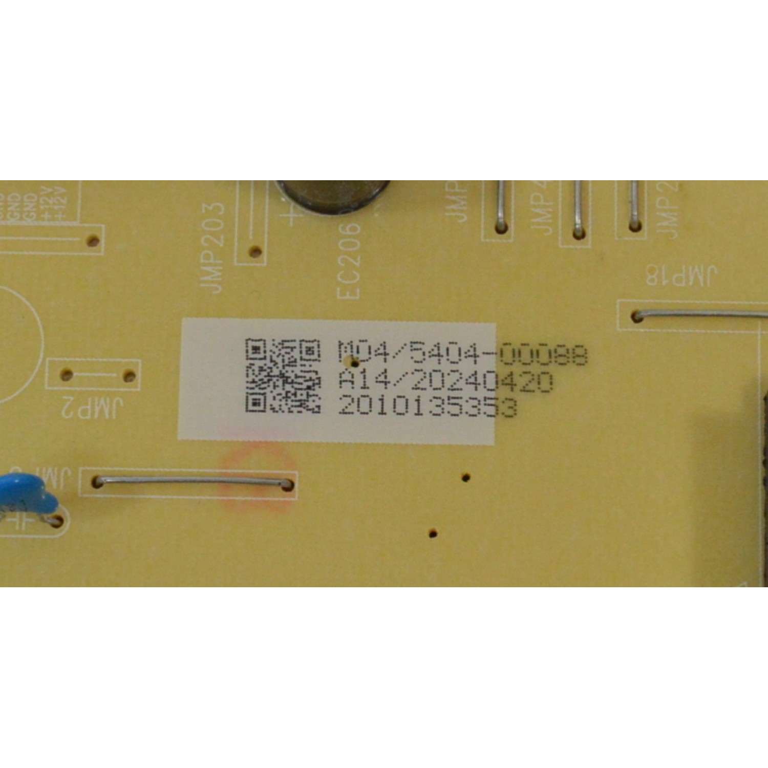 FUENTE DE PODER PARA TV ONN ORIGINAL / NUMERO DE PARTE 514C4302M04 / TV4302-ZC02-01 / M04/5404-00088 / 20240420 / 2010135353 / E021M715-B1 / DISPLAY ST5461D18-2 VER.2.1 / MODELO 100012586 55" - Imagen 4