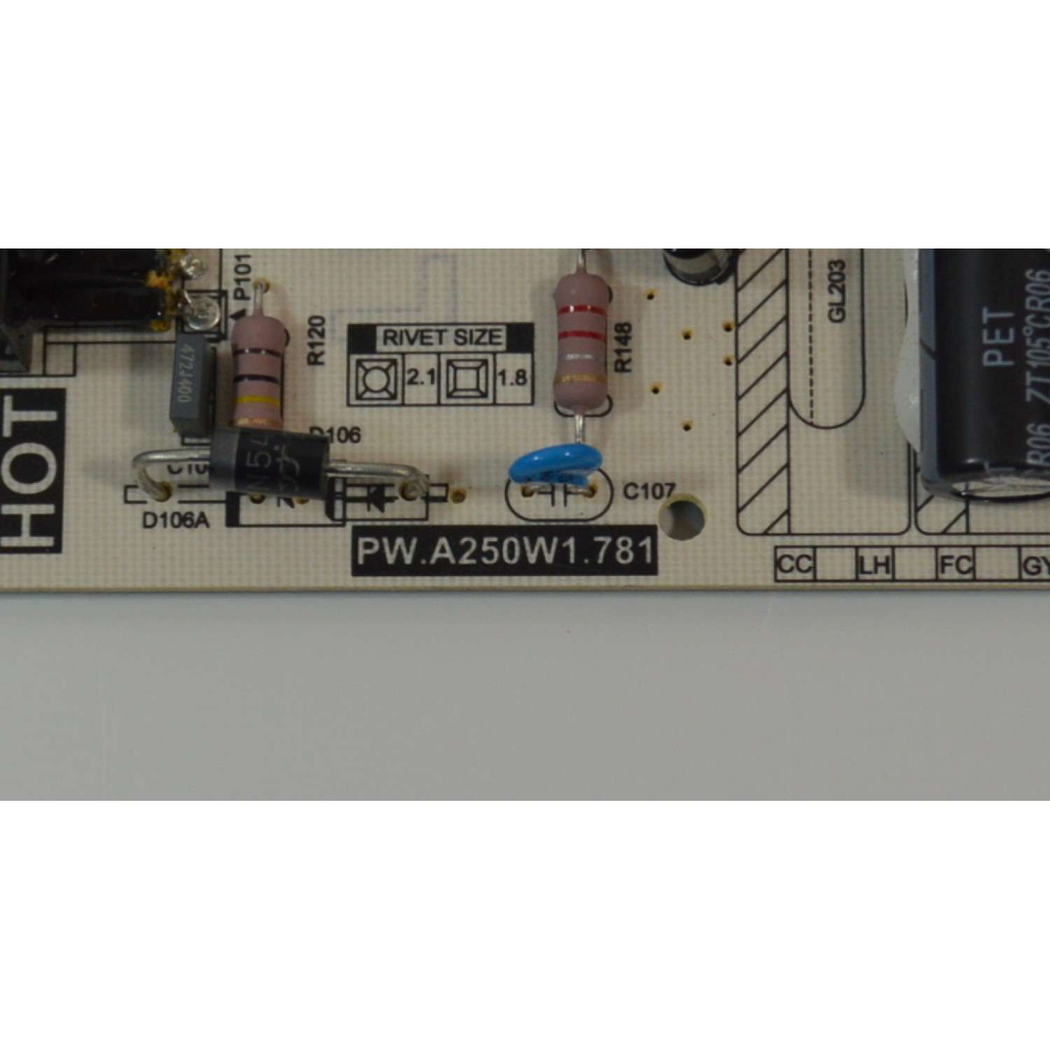 FUENTE DE PODER ORIGINAL NUEVA PARA TV AMAZON OMNI SERIES / NUMERO DE PARTE 81-PWE15X-C250001 / PW.A250W1.781 / PW.A250W1.781-M-03 / PW.A250W1 781-M-03 / E173873 / E56334 / SHG6004C / 20190909 / MODELO QL65F601A - Imagen 4