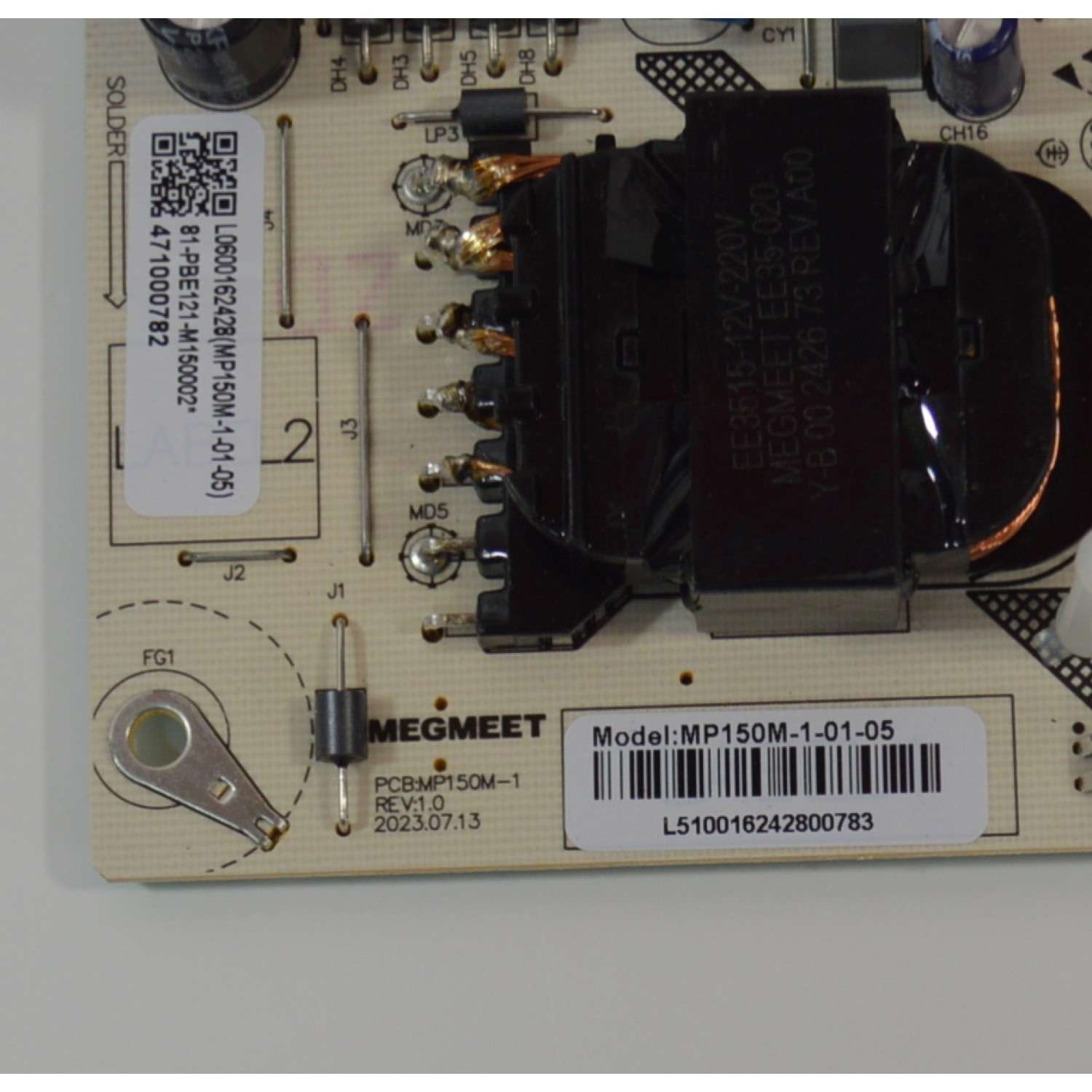 FUENTE DE PODER ORIGINAL NUEVA PARA TV PHILIPS / NUMERO DE PARTE MP150M-1-01-05 / 81-PBE121-M150002 / MP150M-1 / 471000782 / MP150M-1 REV:1.0 / MODELO 65PUL6653 / 65PUL6653/F8 - Imagen 2