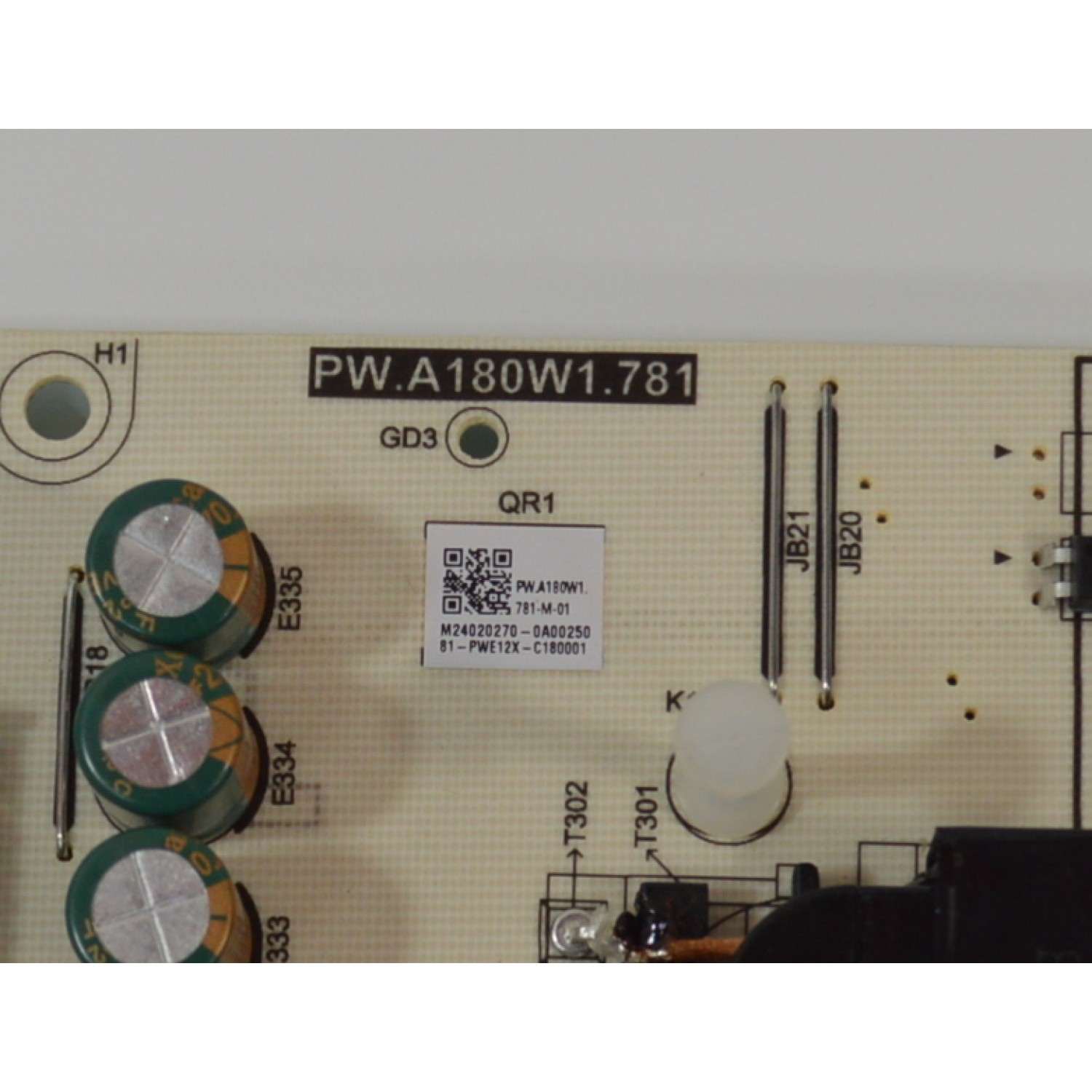 FUENTE DE PODER ORIGINAL NUEVA PARA TV YANDEX TV / NUMERO DE PARTE 81-PWE12X-C180001 / PW.A180W1.781 / PW.A180W1.781-M-01 / E173873 / PW.A180W1 781-M-01 / MODELO YNDX-00092 50'' PULGADAS - Imagen 3