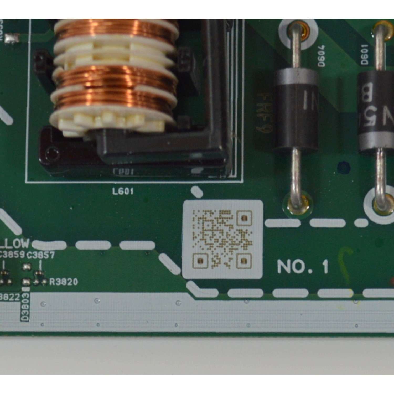 MAIN FUENTE COMBO ORIGINAL PARA TV MAGNAVOX ROKU HD / NUMERO DE PARTE AFRF901Z / BAFRF7G0201 Z / AFRF9UT-32HB / PANEL UFFF2XT-G036 / DISPLAY HV320WHB-F55 REV.5.0 / MODELO 32MV322R/F7 - Imagen 3