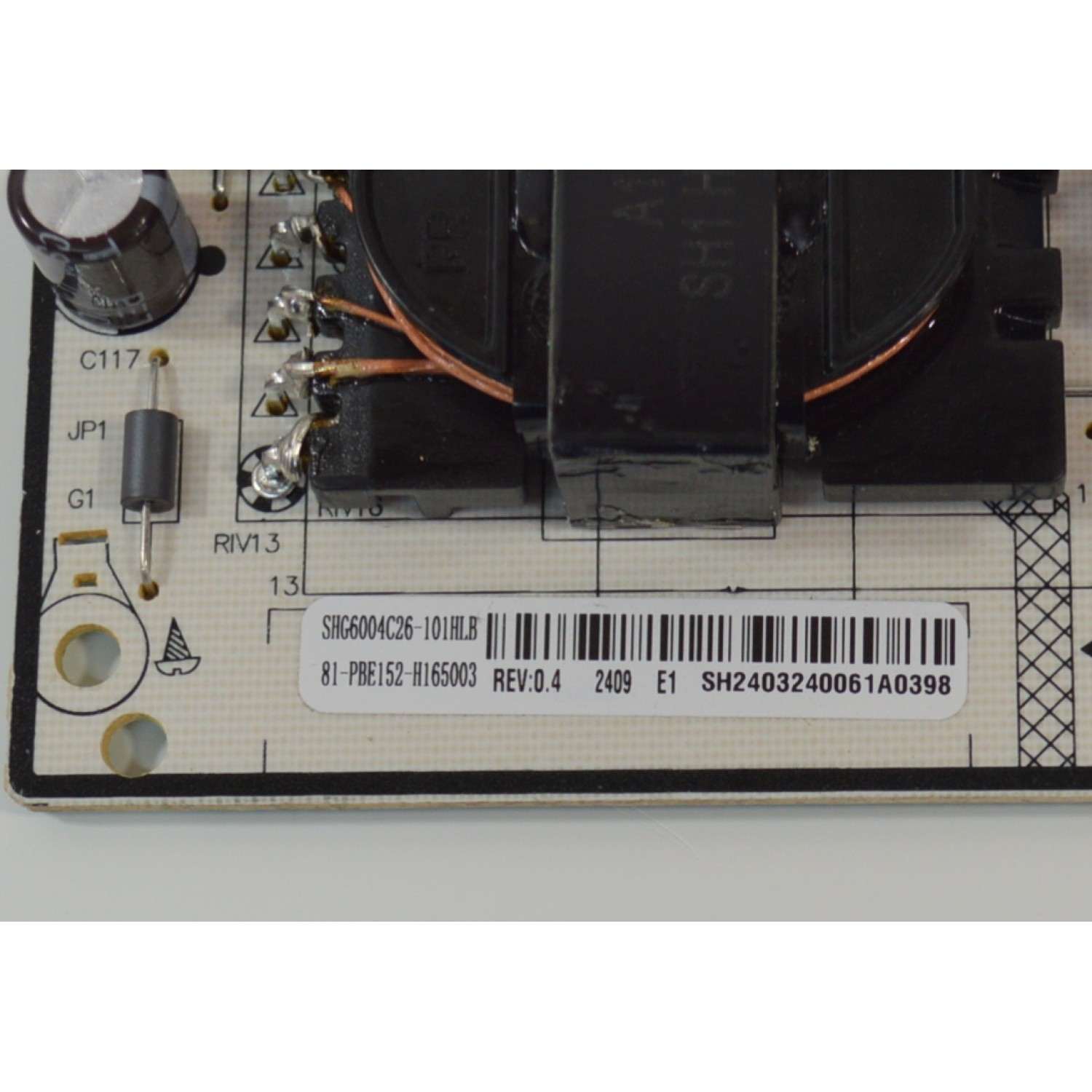FUENTE DE PODER ORIGINAL NUEVA PARA TV PHILIPS / NUMERO DE PARTE 81-PBE152-H165003 / SHG6004C-101HL / DLBT054 / SHG6004C26-101HLB / DLBT054 REV:0.4 / CQC14134113193 / E317642 / 20220720 / MODELO 55PUL6653 / 55PUL6653/F8 - Imagen 2