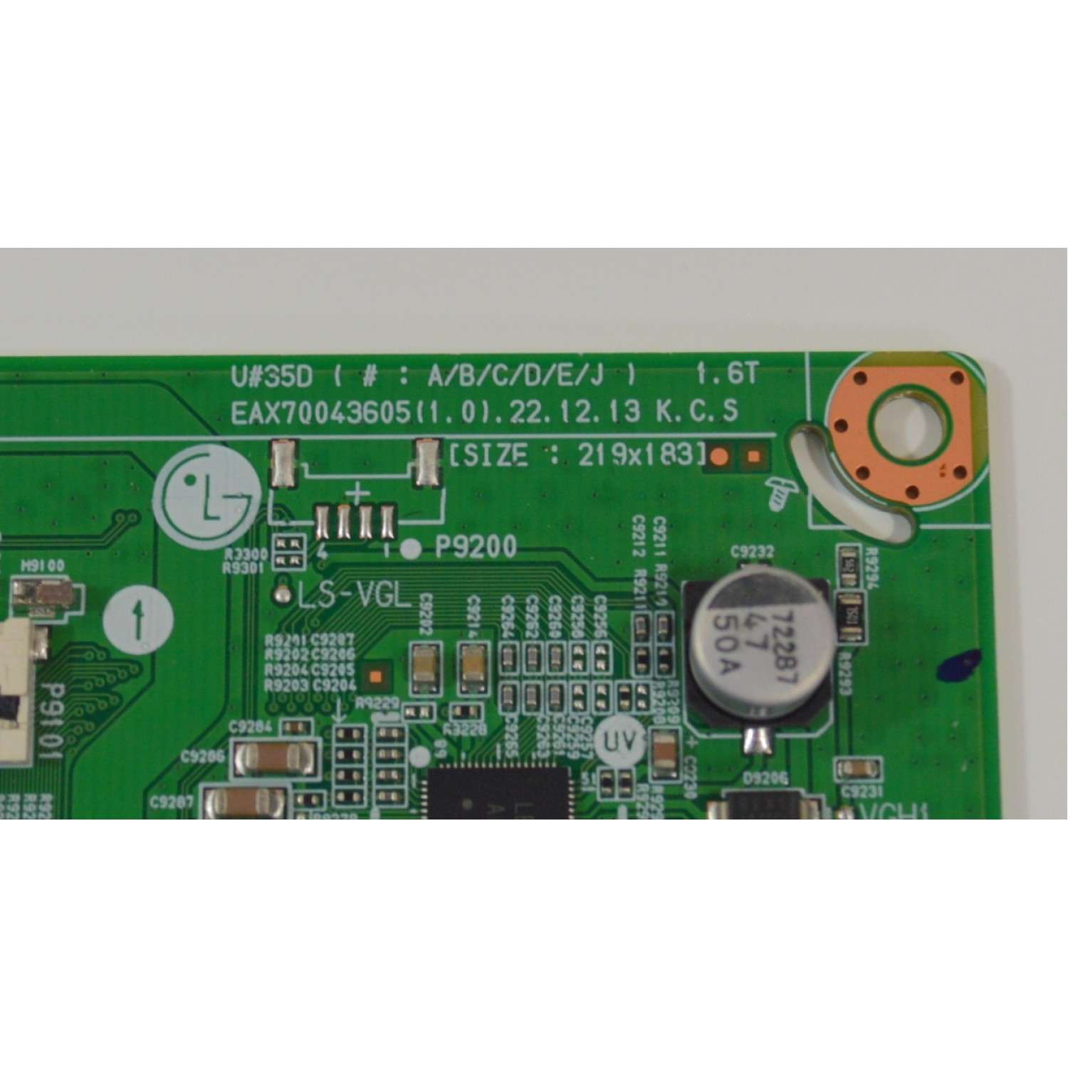MAIN ORIGINAL NUEVA PARA TV LG / NUMERO DE PARTE EBR40703220 / EAX70043605 / 40703220 / EAX70043605(1.0) / 3MPXXL03-0001L - Imagen 3