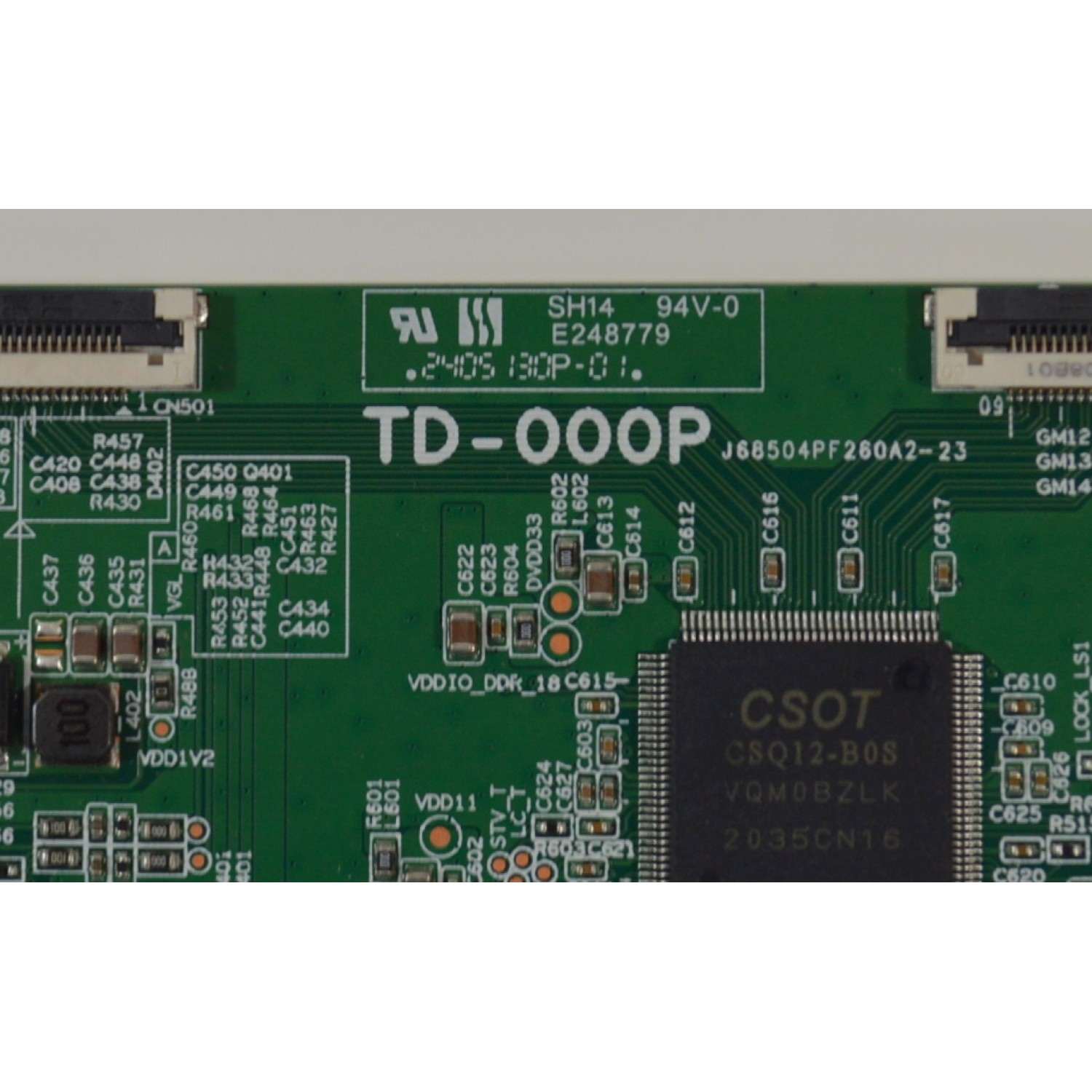 T-CON ORIGINAL NUEVA PARA TV SHARP / NUMERO DE PARTE 34291100CU / 34291100CU0111USU / 34.29110.0CU / TD-000P / ST7461D03-2 / 34291100CU0111 / J68504PF260A2-23 / PANEL K750WDJ10HE / DISPLAY ST7461D03-2 VER.2.3 / MODELO 4T-C75EL8UR - Imagen 3
