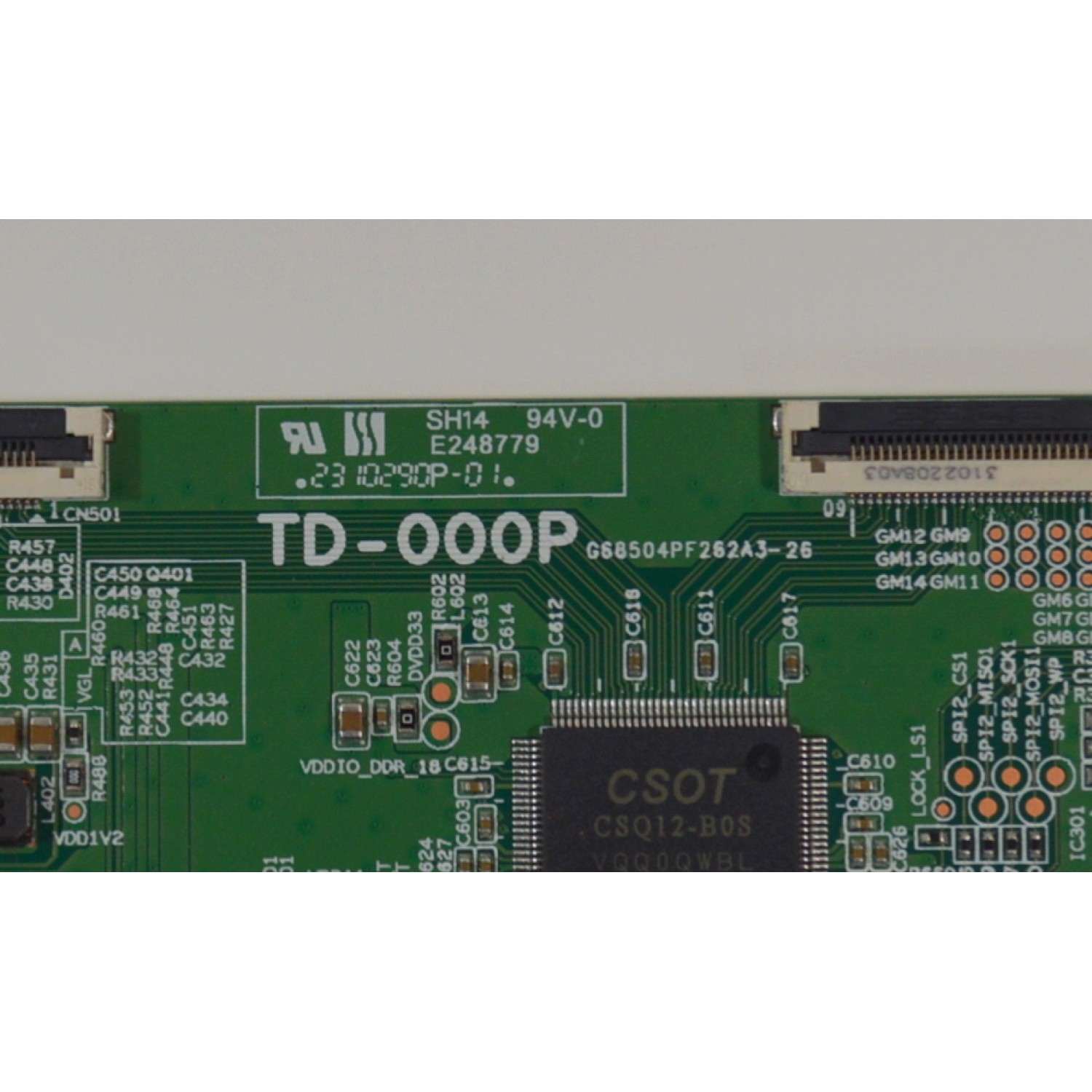 T-CON ORIGINAL NUEVA PARA TV HKPRO / NUMERO DE PARTE 34291100CW0211 / 34291100CW02 / 34.29110.0CW / TD-000P / ST6451D06-3 / 34291100CW0211HSUCC / G68504PF262 / PANEL K650WDGF / DISPLAY ST6451D06-3 VER.2.1 / MODELOS HKP65RUHD1 / 4T-C65EL8UR / 65PUL7973/F7 - Imagen 3