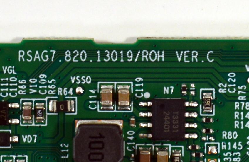 T-CON ORIGINAL PARA TV HISENSE / NUMERO DE PARTE 416222 / RSAG7.820.13019/ROH / 411428 / TCTG247841F0 / RSAG7.820.13019/ROH VER.C / PANEL HD850H1U51-TAL6B1\ROH / DISPLAY T850QVN03.4 / MODELO 85R6030N - Imagen 2