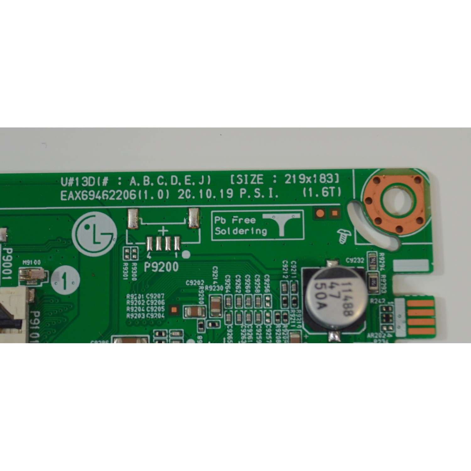 MAIN ORIGINAL PARA TV LG 4K UHD HDR SMART TV / NUMERO DE PARTE EBU66445801 / EAX69462206(1.0) / EAX69462206 / 66445801 / MODELO 50UP8000PUA / 50UP8000PUA.BUSYLJM - Imagen 2