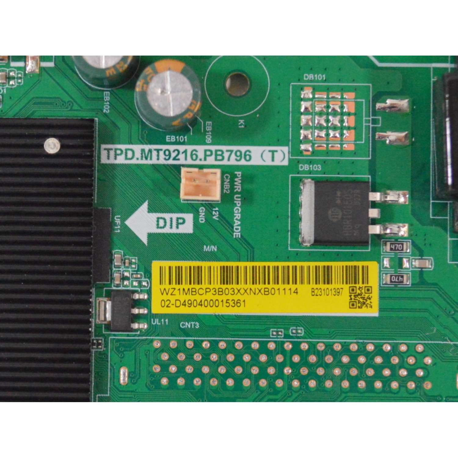 MAIN FUENTE COMBO ORIGINAL PARA TV XIAOMI SMART TV / NUMERO DE PARTE 02-D490400015361 / TPD.MT9216.PB796 / B23101397 / TPD.MT9216.PB796(T) / WZ1MBCP3B03XXNXB01114 / 192E218477A / E248237 / MODELO L32M7-EAEU - Imagen 2