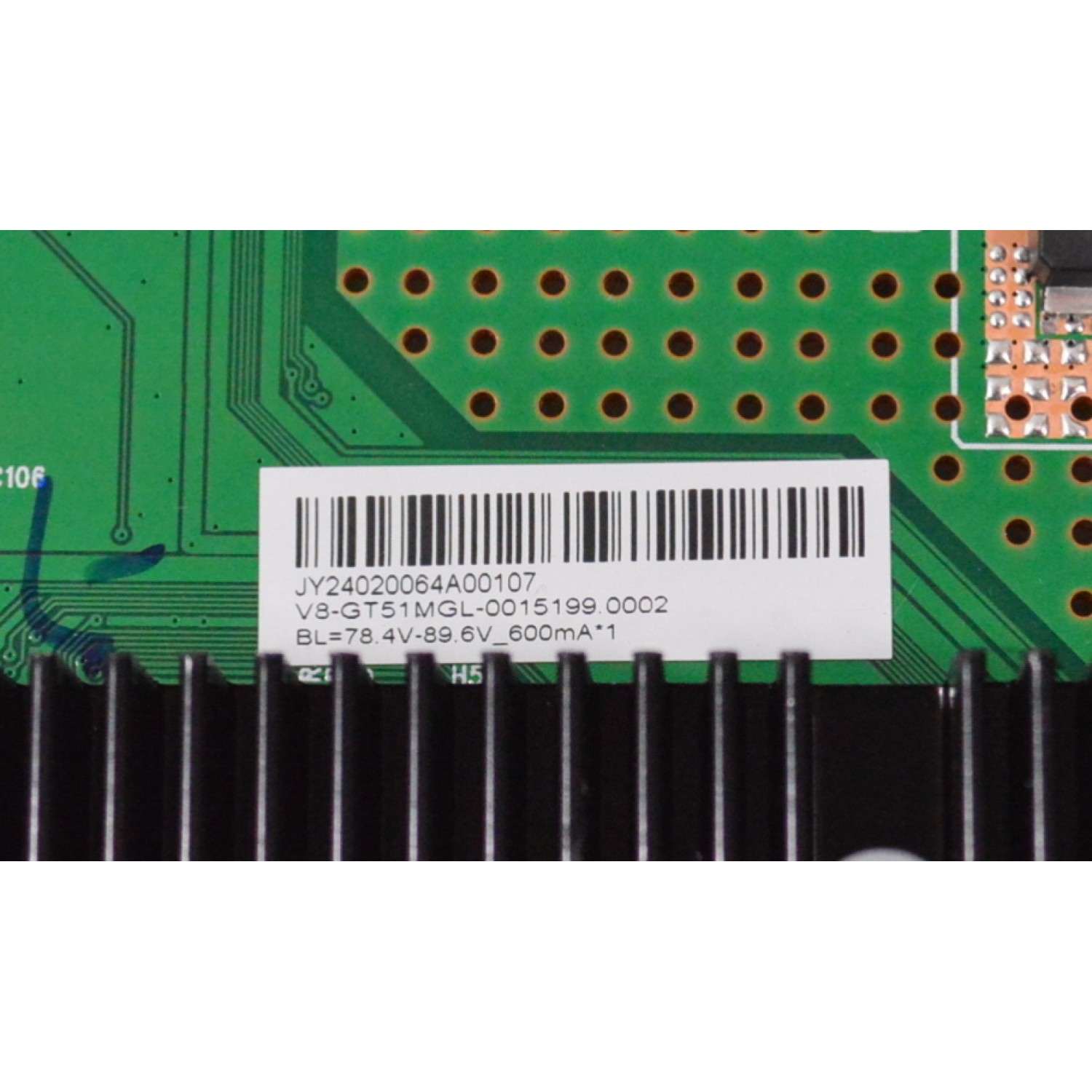 MAIN FUENTE COMBO ORIGINAL NUEVA PARA TV KALLEY 4K UHD HDR GOOGLE TV / NUMERO DE PARTE 02-7RT51MA50-T02T / 7RT51M / TM51MG1 / 201-MM51MG1N-03 / 7RT51MA8T2BT / IDE982585D / V8-GT51MGL-0015199.0002 / V8-GT51MGL-0015199 / MODELO K-GTV50UHDQV2 - Imagen 2