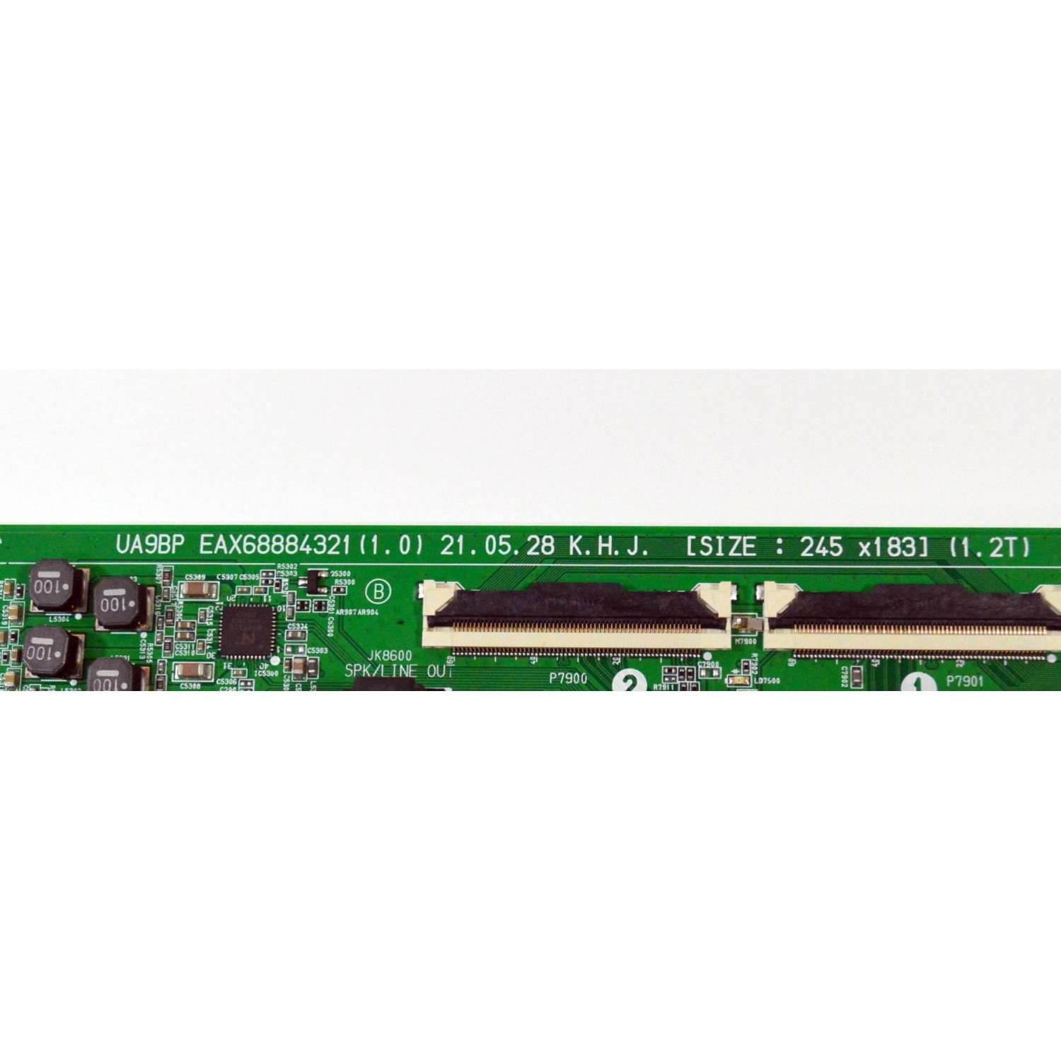 MAIN ORIGINAL PARA TV LG 4K UHD HDR SMART TV / NUMERO DE PARTE EBT66859901 / EAX68884321 / EAX68884321(1.0) / 66859901 / PANEL NC550DQG / DISPLAY LC550DQJ (SM)(A1) / MODELO 55UT570H9UA - Imagen 4