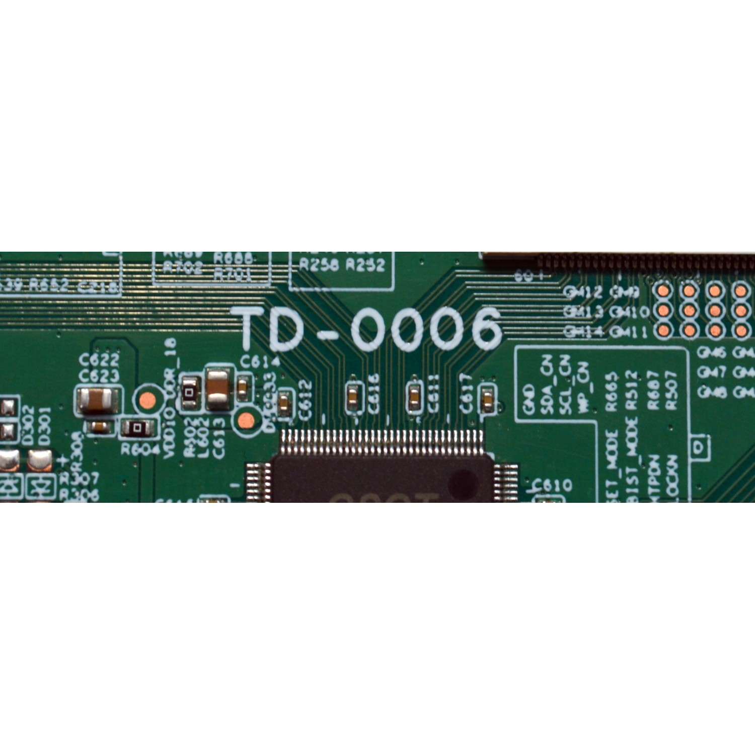 T-CON ORIGINAL PARA TV ELEMENT / JVC / NUMERO DE PARTE 34291100C50211 / TD-0006 / ST5461D12-5 / 34.29110.0C5 / 34.29110.0C / E257384 / DISPLAY ST5461D12-4 VER.2.2 / BOARD ST5461D12-5-XL-1 / ST5461D12-5-XR-1 / MODELOS E4AA55R / LT-55MAW804 / LT-55MAW595 - Imagen 3