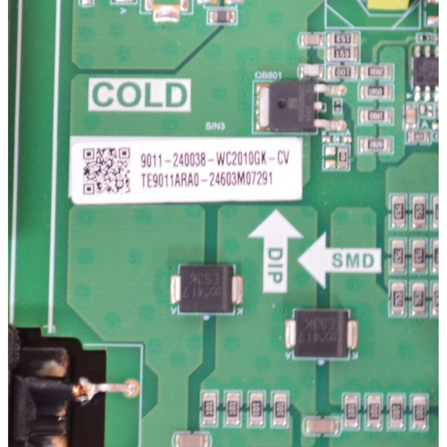 MAIN FUENTE COMBO ORIGINAL PARA TV ELEMENT XUMO TV 4K UHD HDR / NUMERO DE PARTE 9011-240038-WC2010GK / TPD.T962D4.PC761 (T) / 9011-240038-WC2010GK-CV /TE9011ARA0-24603M07291 /M24050254 / Q24076-KT / PANEL K430WDJ1 / DISPLAY HV430QUB-F70 / MODELO E550AE43C - Imagen 2
