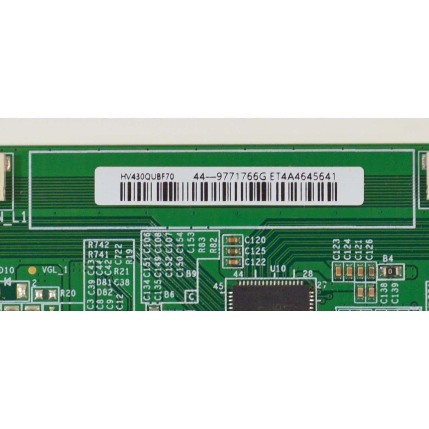 T-CON ORIGINAL PARA TV ELEMENT XUMO TV / NUMERO DE PARTE 44-9771766G / 47-6021477 / HV430QUBF70 / ET4A4645641 / 47-6021477_2020_05_22 / PANEL K430WDJ1 / DISPLAY HV430QUB-F70 / MODELO E550AE43C - Imagen 2